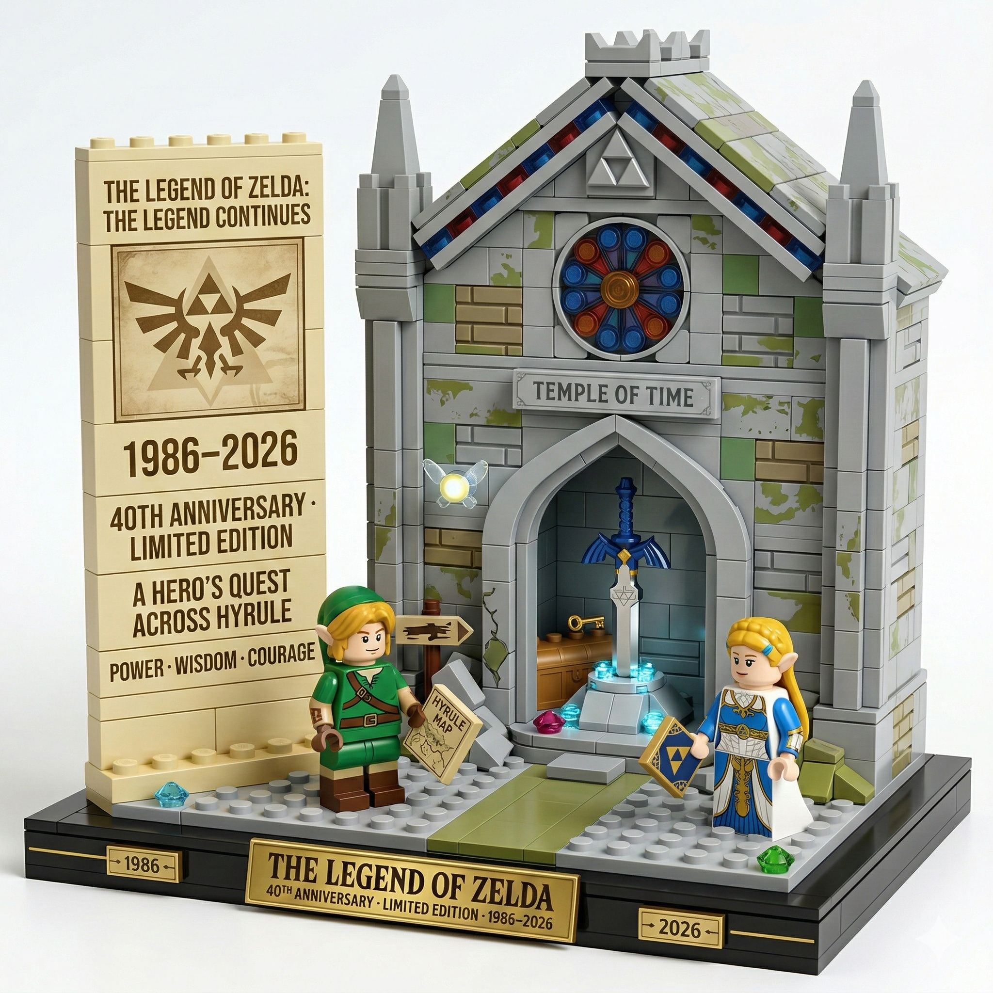 The Legend of Zelda – 40th Anniversary Collector Brick Edition