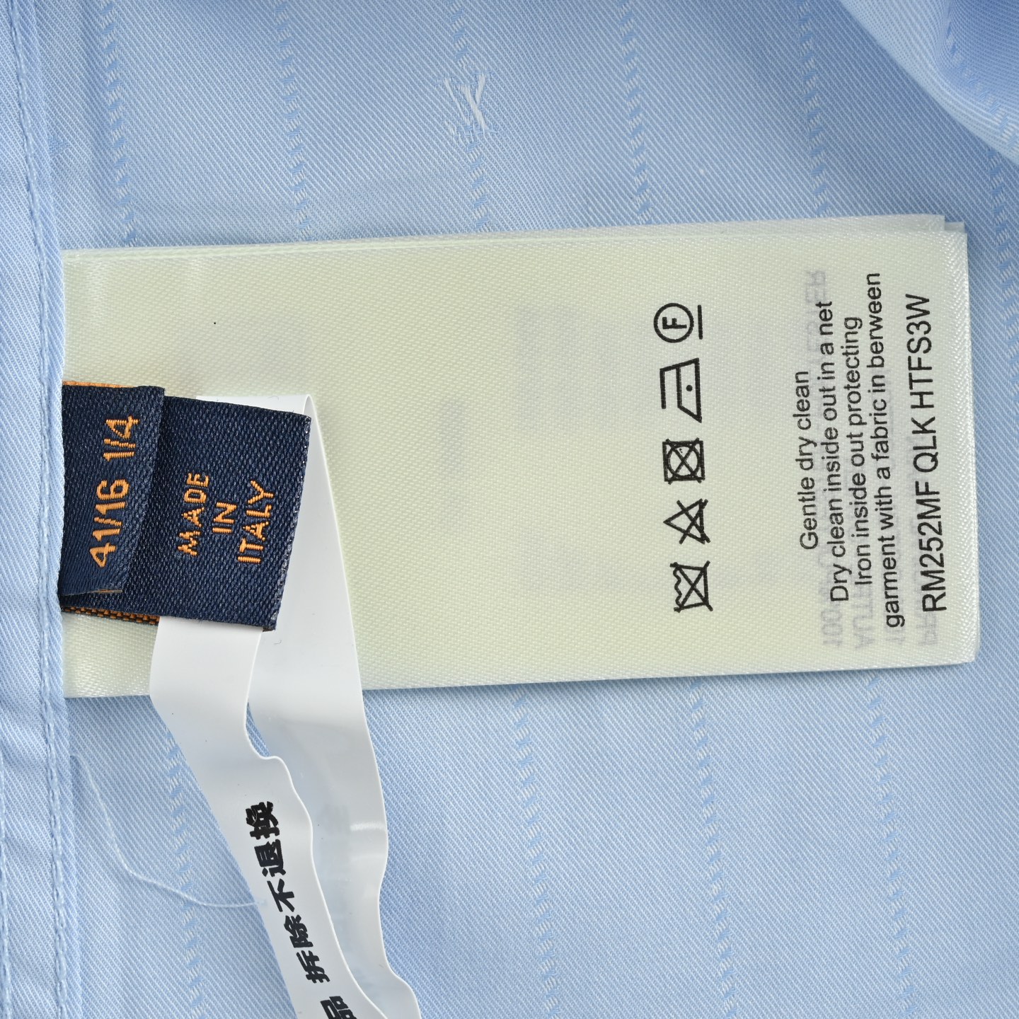 Louis Vuitton 25ss pinstripe jacquard shirt