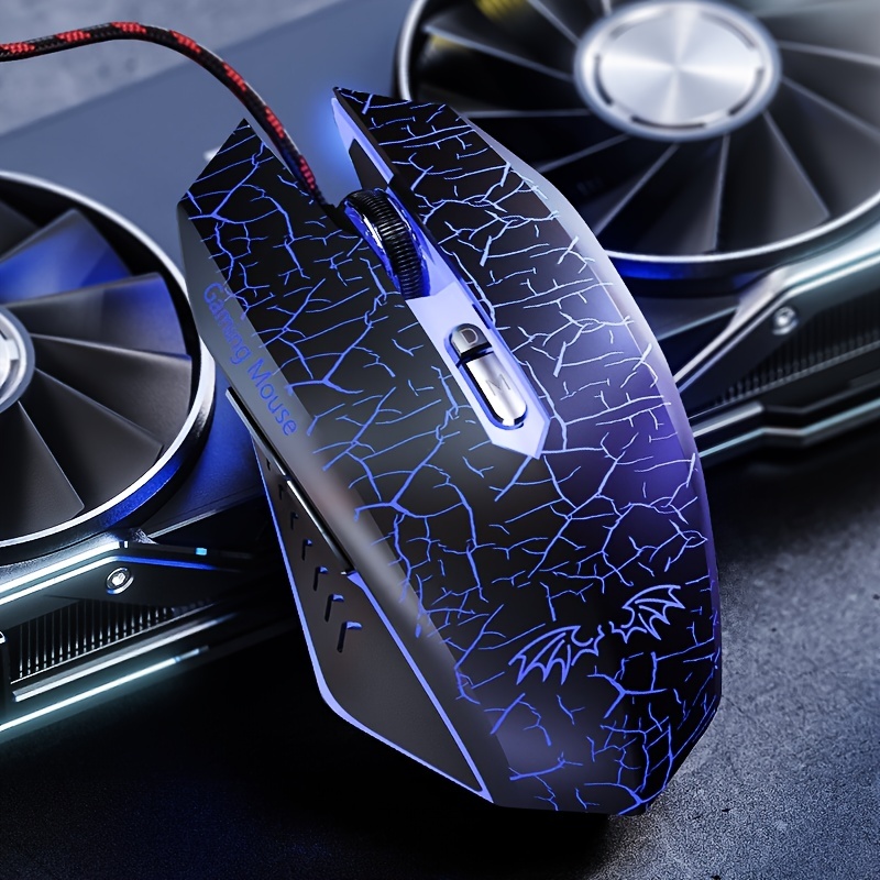 8000DPI Ergonomic Wired Esport Mouse USB Mouse Gaming RGB Mause Gamer Mouse 7 Button LED Silent Mice For PC Laptop Computer Gift For Birthday/Valentines/Easter/Boy/Girlfriends