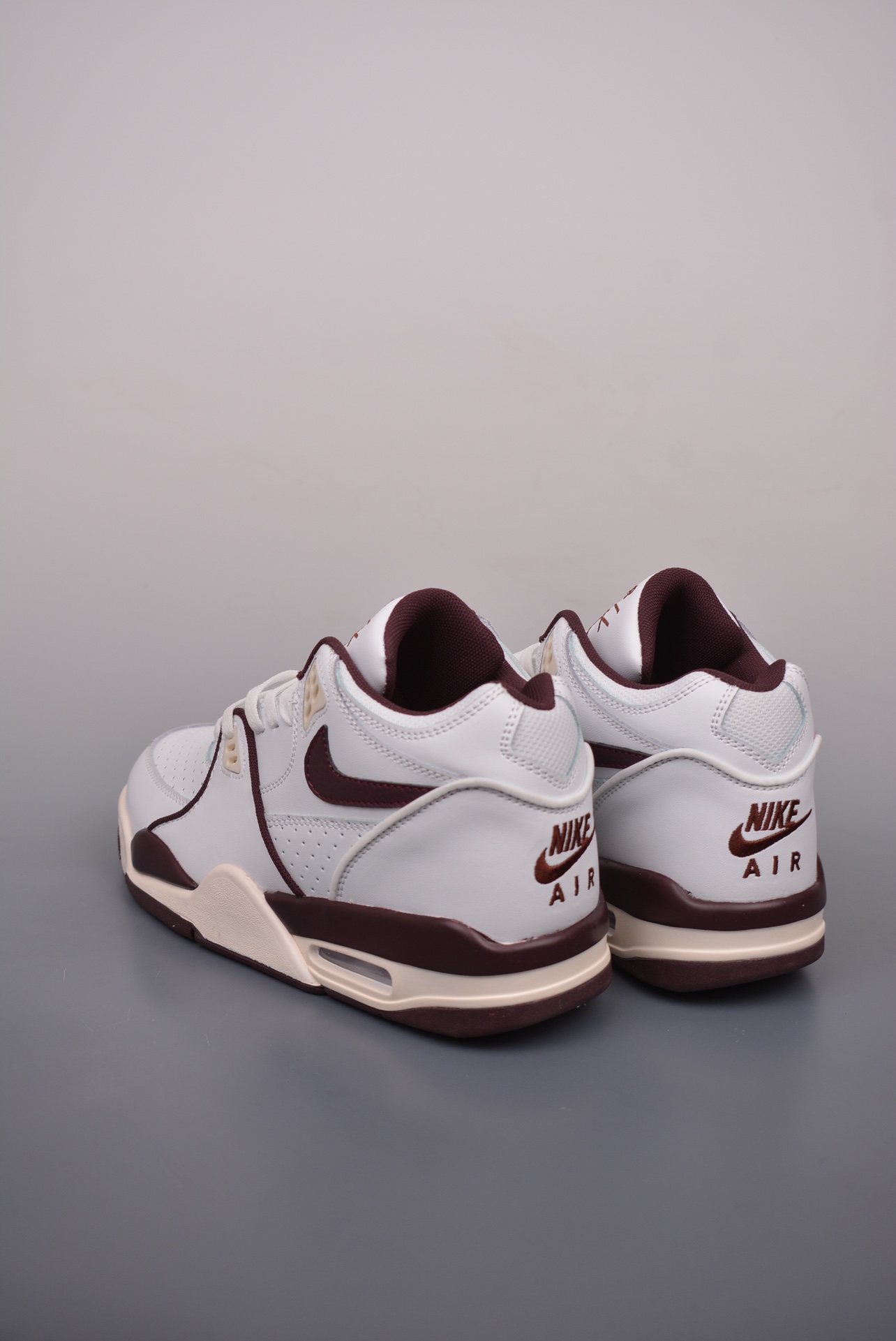 Nike Air Flight 89 White Burgundy Crush FQ8256-001