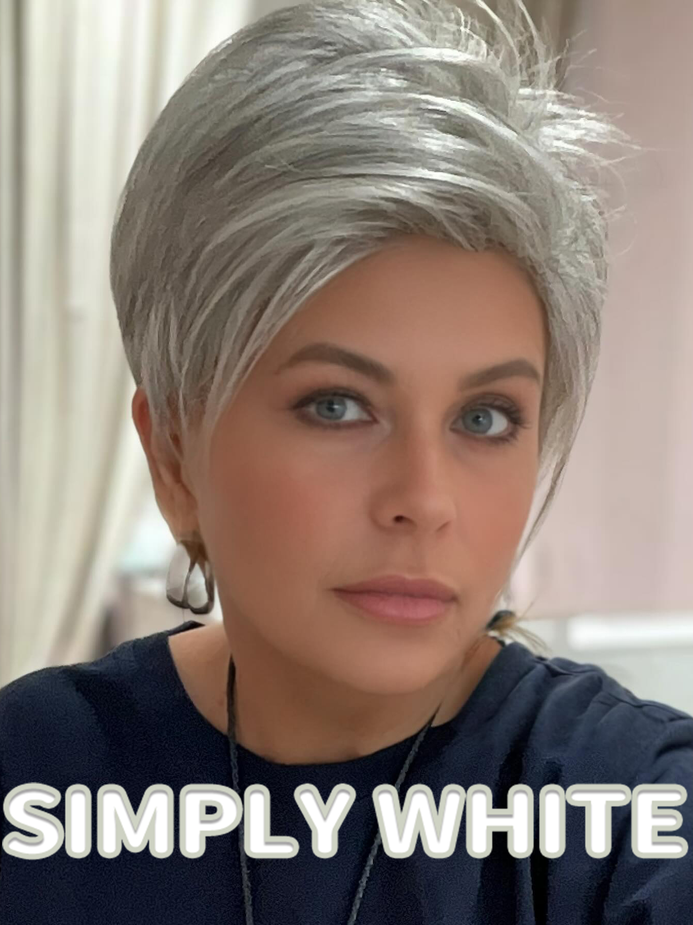 Textured Pixie Wig With Soft Fringe