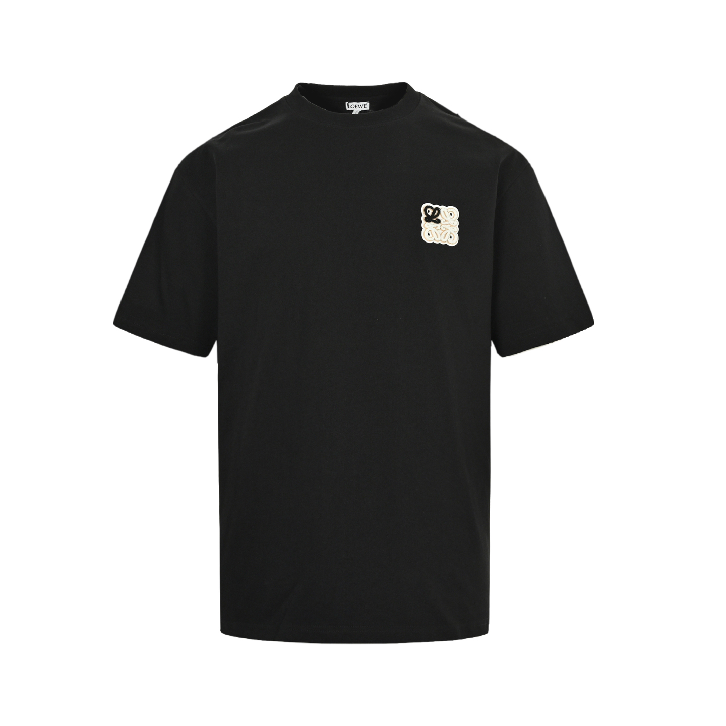 Loewe 25ss toothbrush embroidered short sleeves