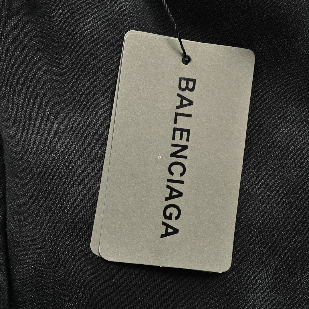 Balenciaga 24Fw embroidered cola mud-dyed washed trousers