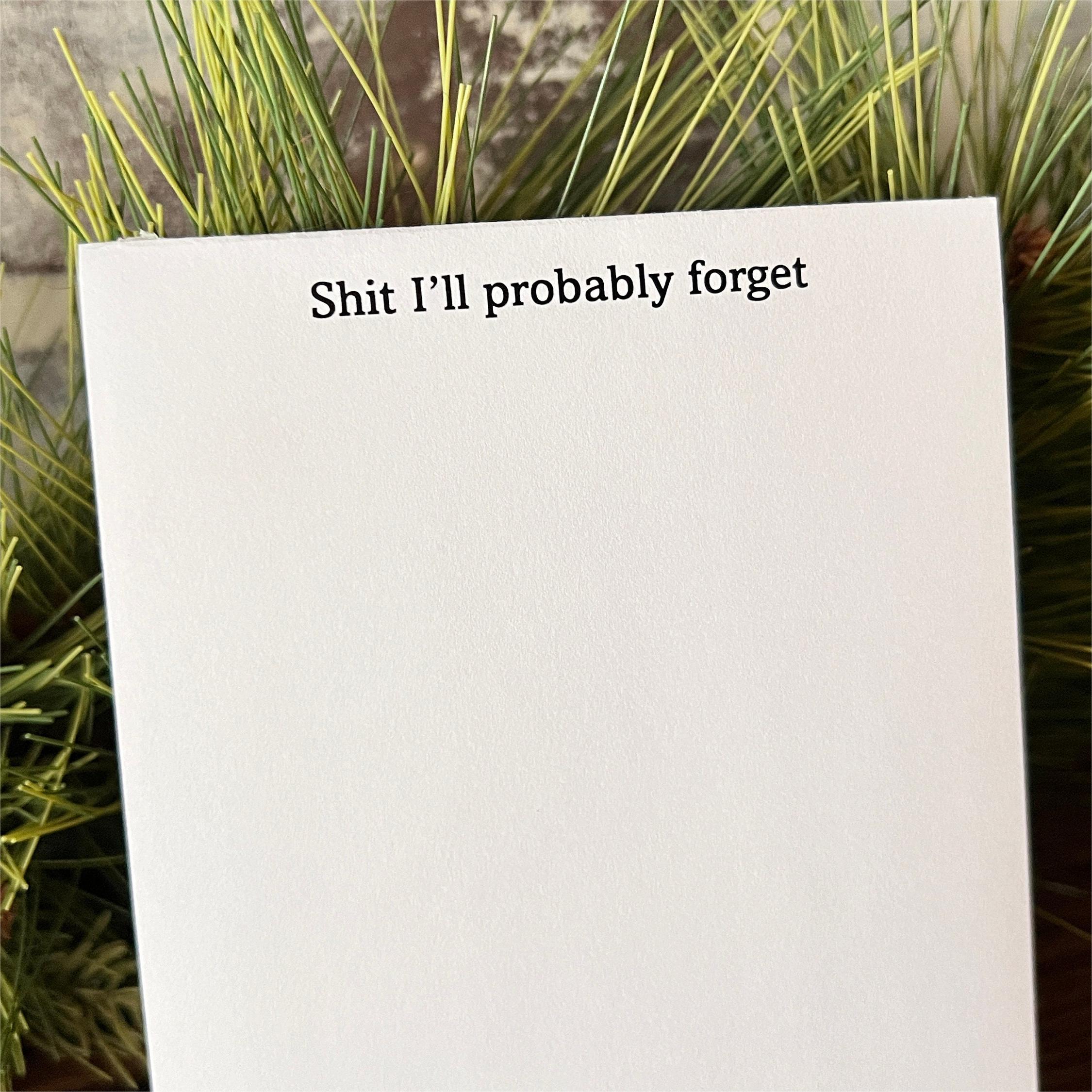 NEW Hilarious Notepad | Pages of Pure Entertainment Note Pad