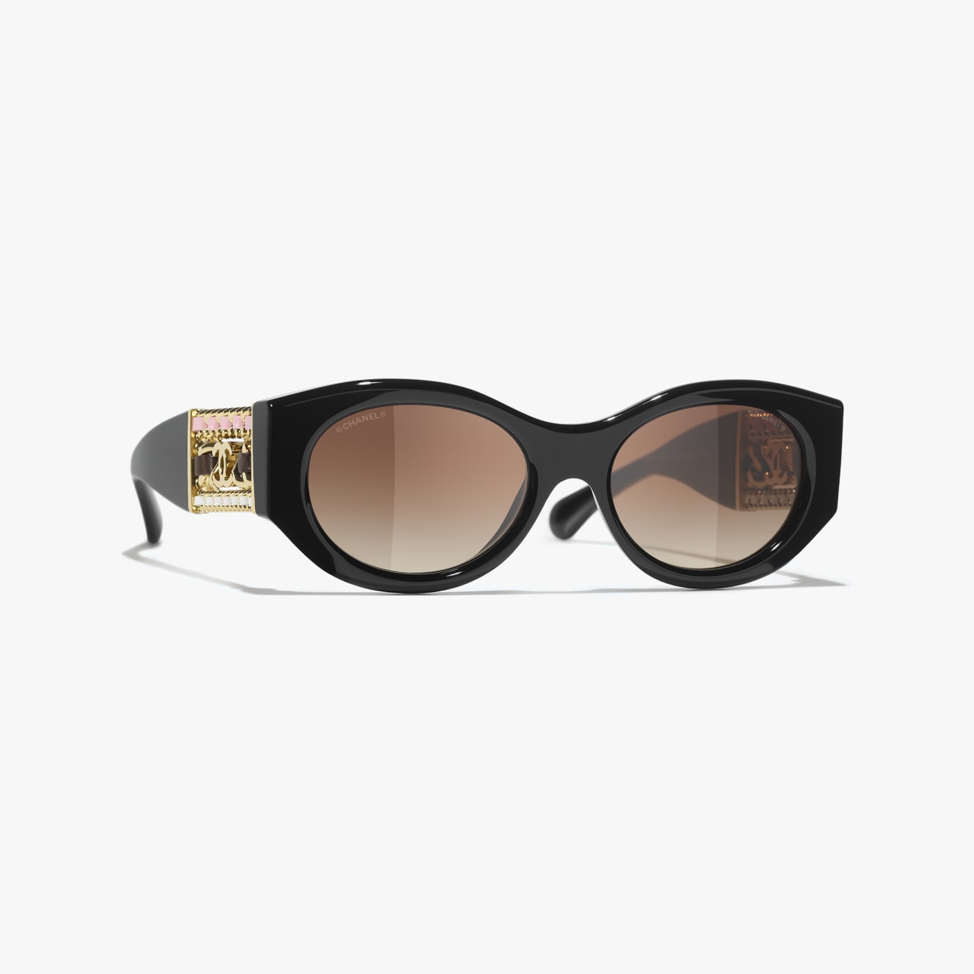 Chanel Oval Sunglasses