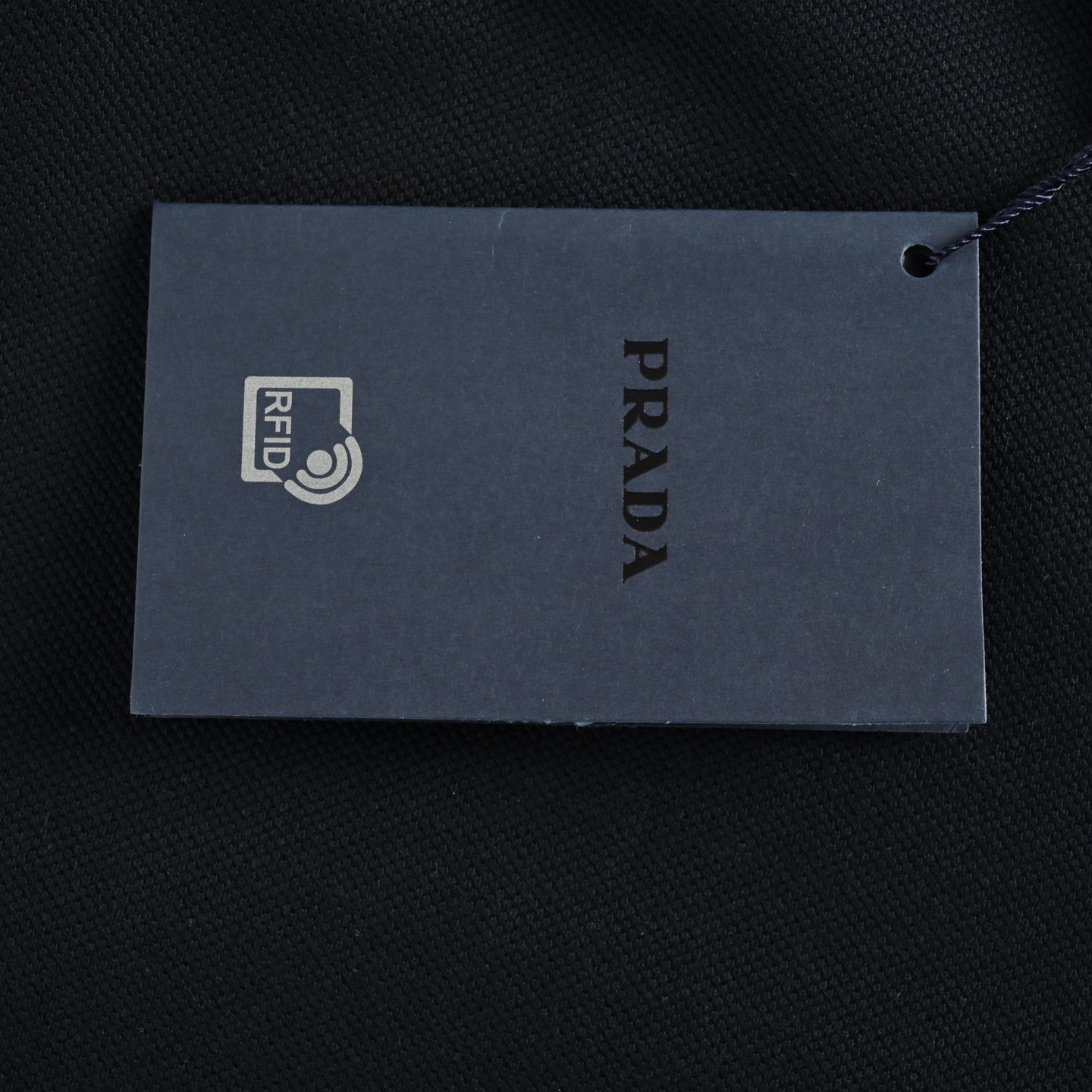 Prada 25ss logo embroidered Polo short-sleeved shirt
