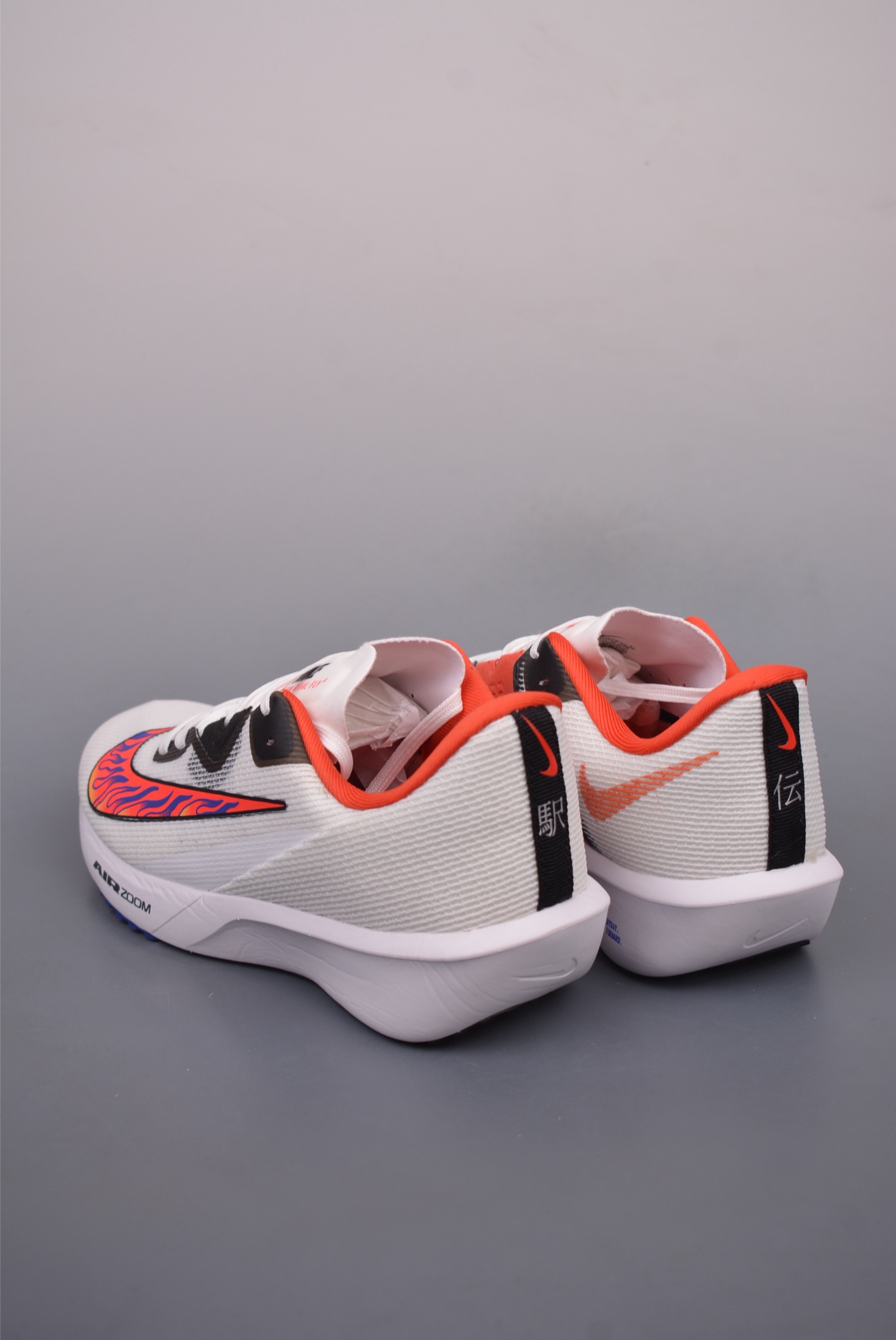 Nike Air Zoom Rival Fly 4 White, Black and Red Flame Hook HQ3512-100