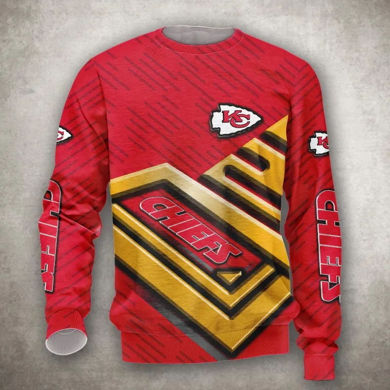 KANSAS CITY CHIEFS 3D HOODIE DK4387