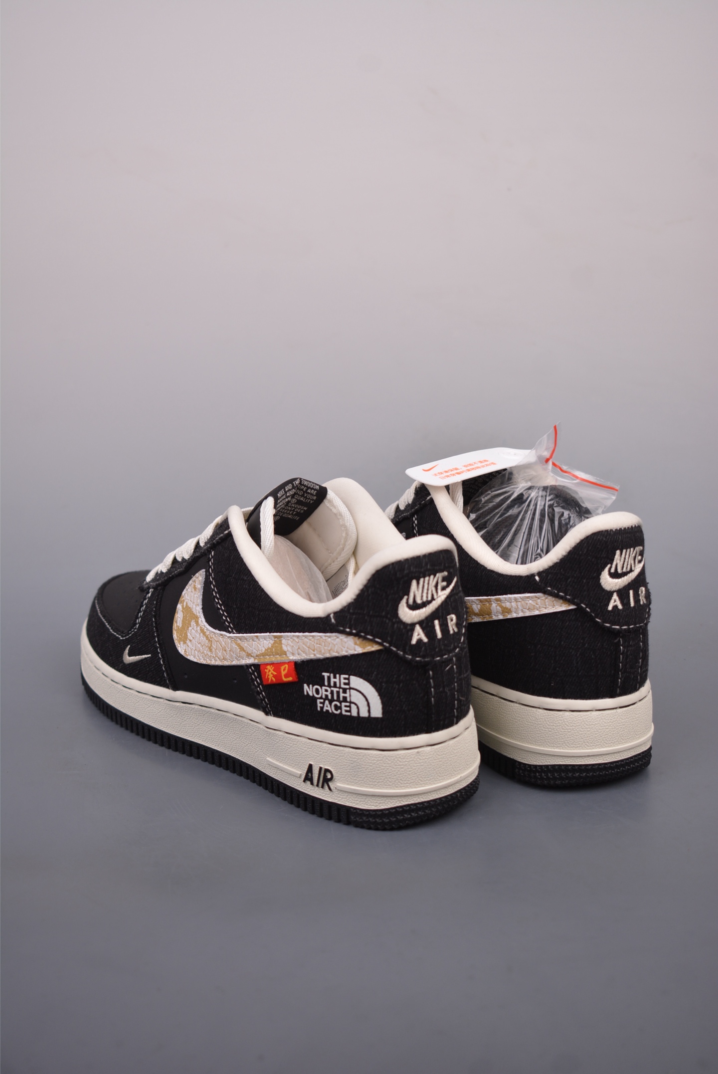 Nike Air Force 1 Low Year of the Snake Limited Edition Black and White CH6336-525