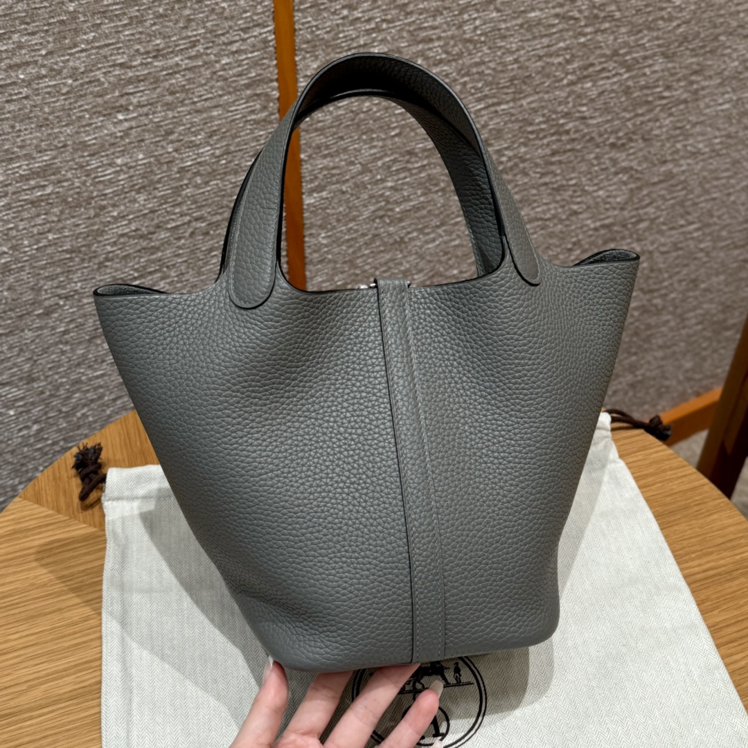 Hermès Picotin lo OLGris Meyer Handbag (Handmade to Order)