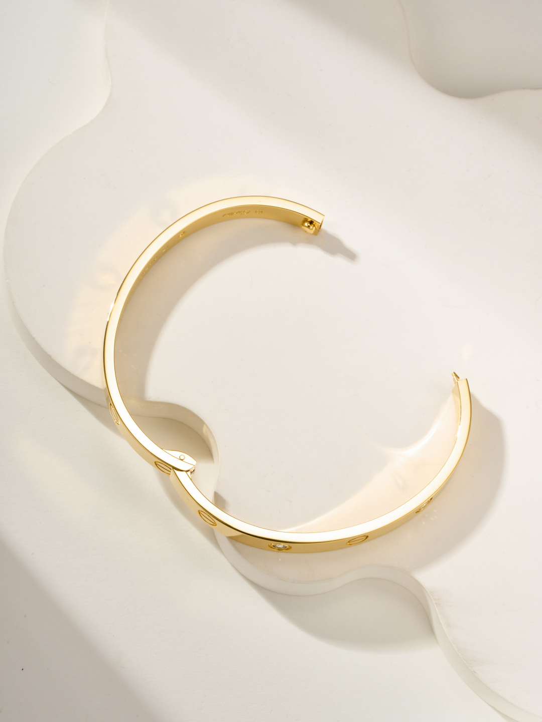 Cartier 2025 6.1mm Medium Four Diamond Bracelet