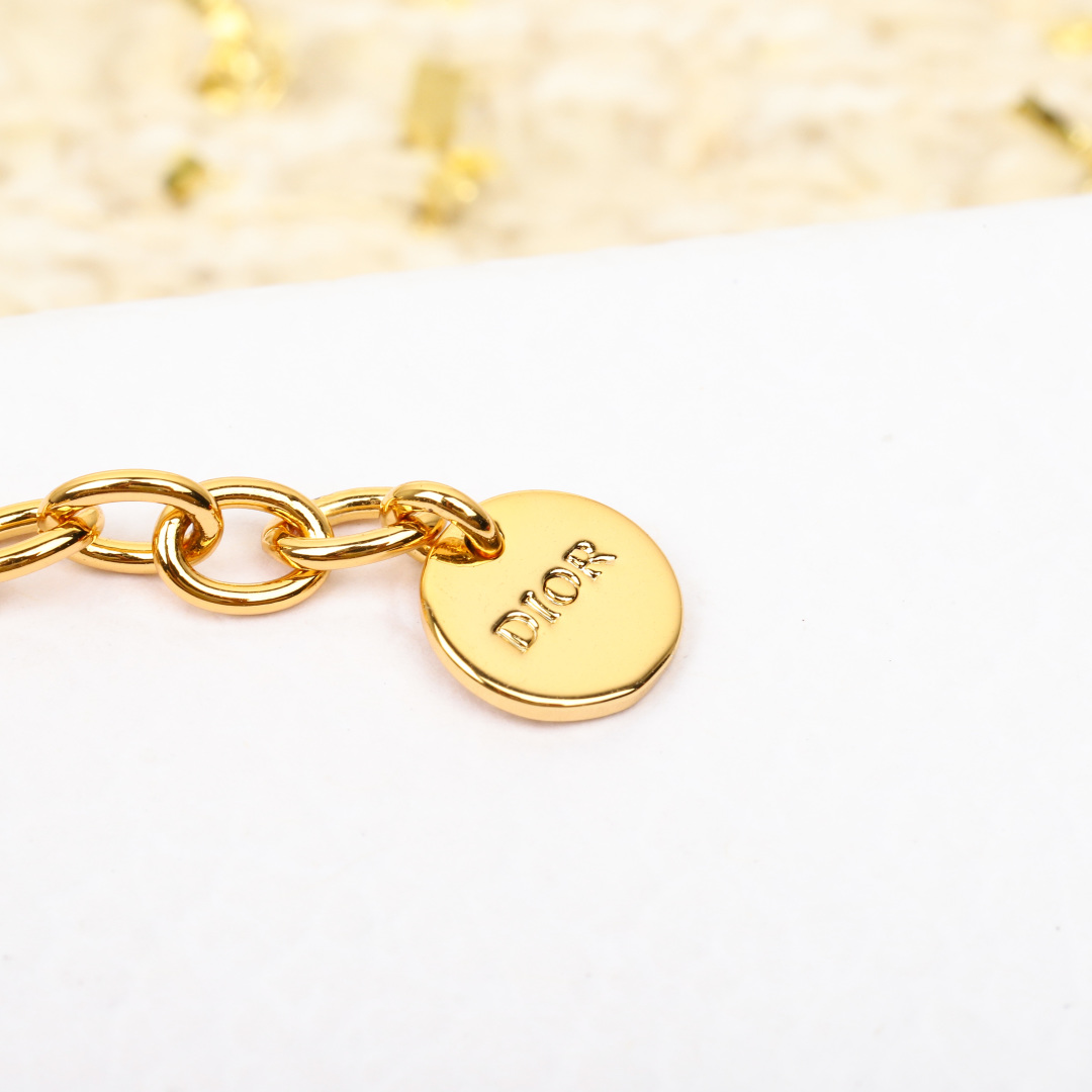 Dior colorful small circle bracelet