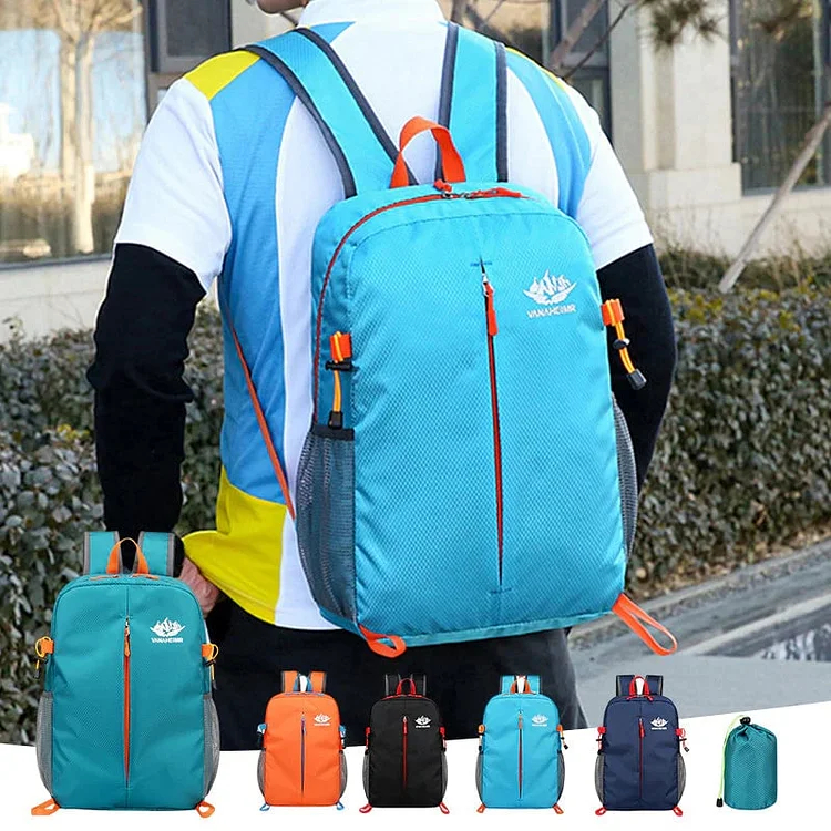 (🔥Last Day Promotion-SAVE 50% OFF)30L Lightweight Foldable Waterproof  Travel Camping Backpack-BUY 2 GET 10% OFF AND FREE SHIPPING