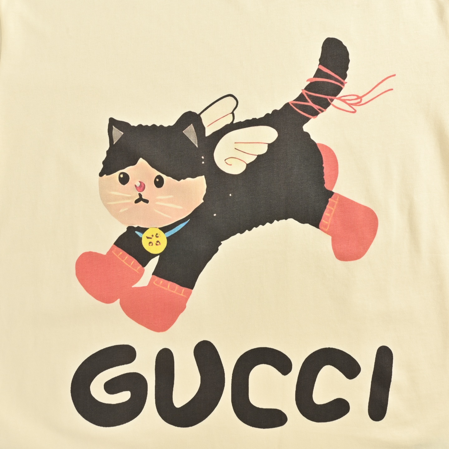 Gucci 25ss fun cartoon series printed short sleeves