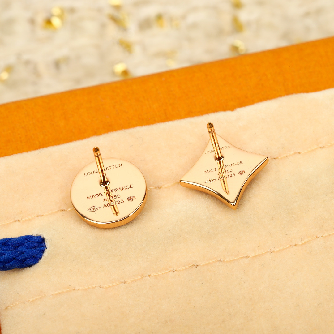 Louis Vuitton Color Blossom Sun Stud Earrings