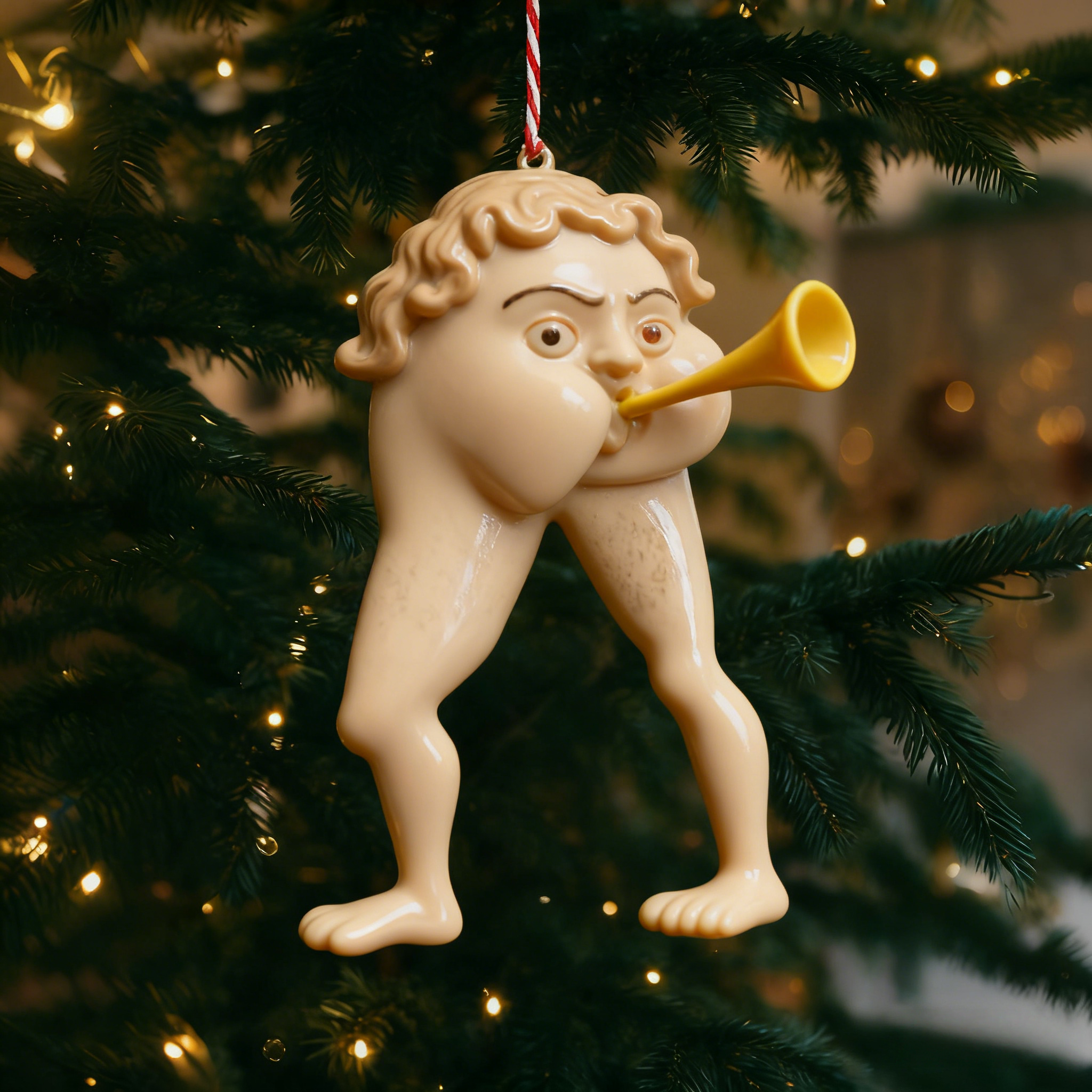 Medieval Butt-Trumpet Ornament