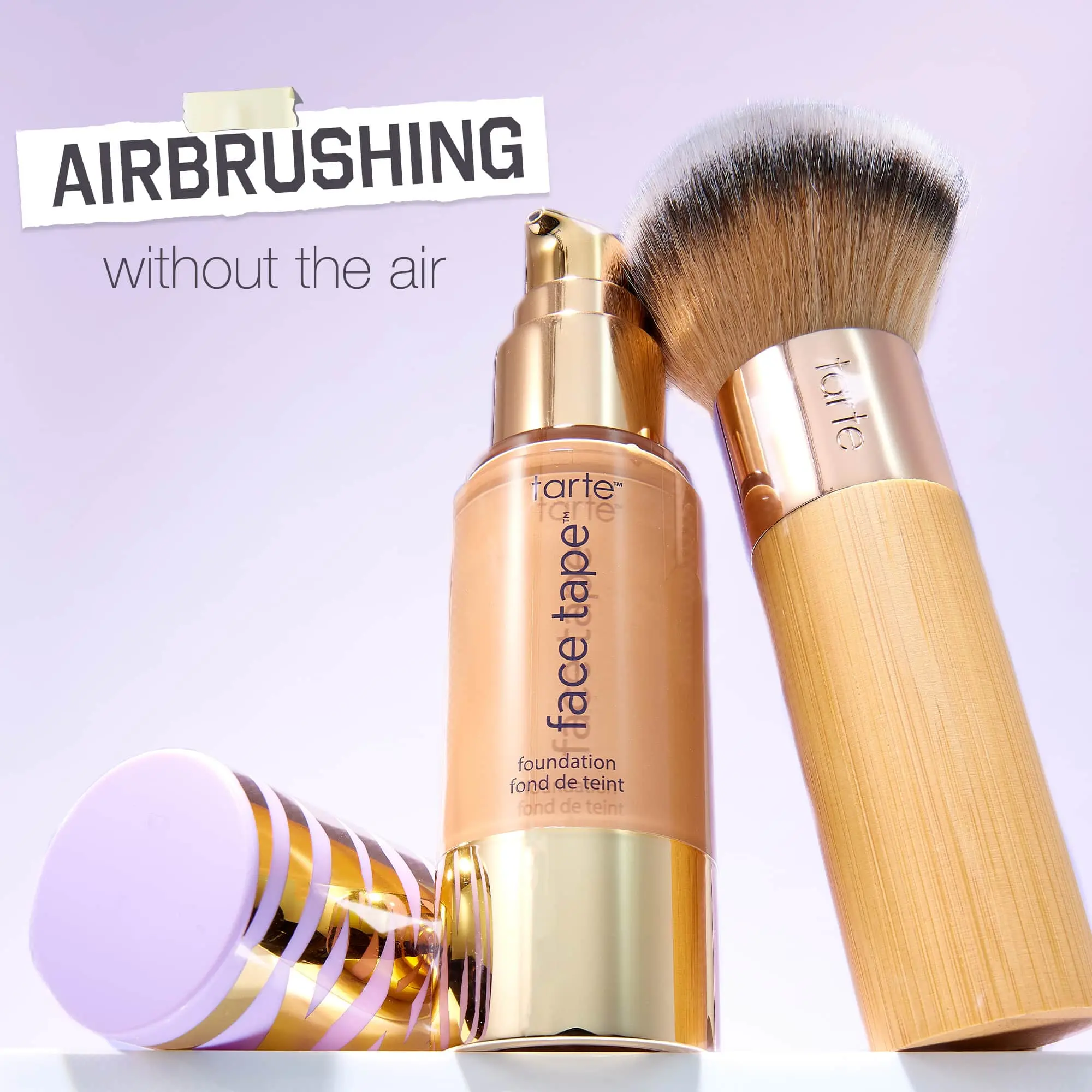 All-in-One Foundation Brush for Liquid Cream Powder