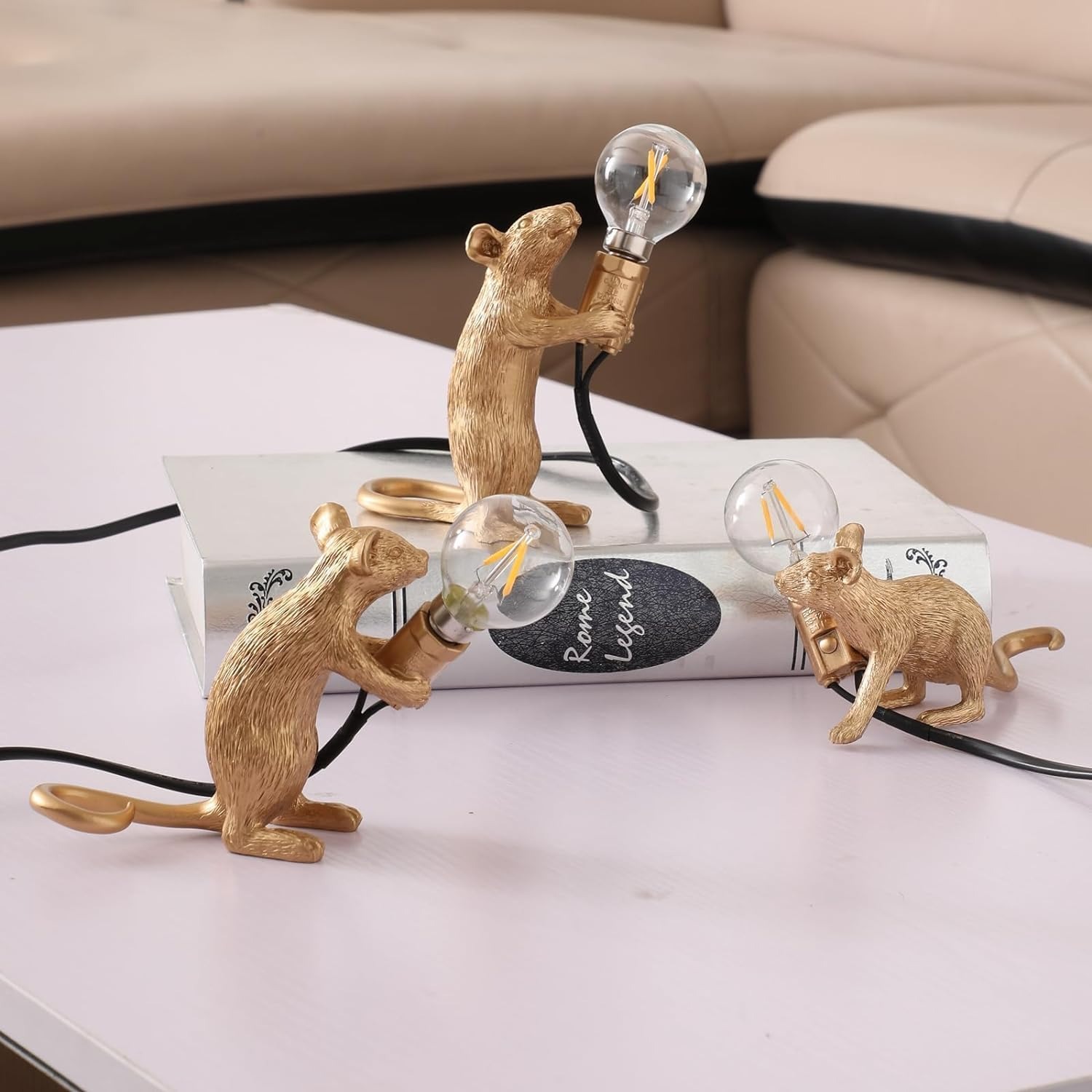 ✨Flash Sale✨Modern Resin Mouse Lamp Table Lights