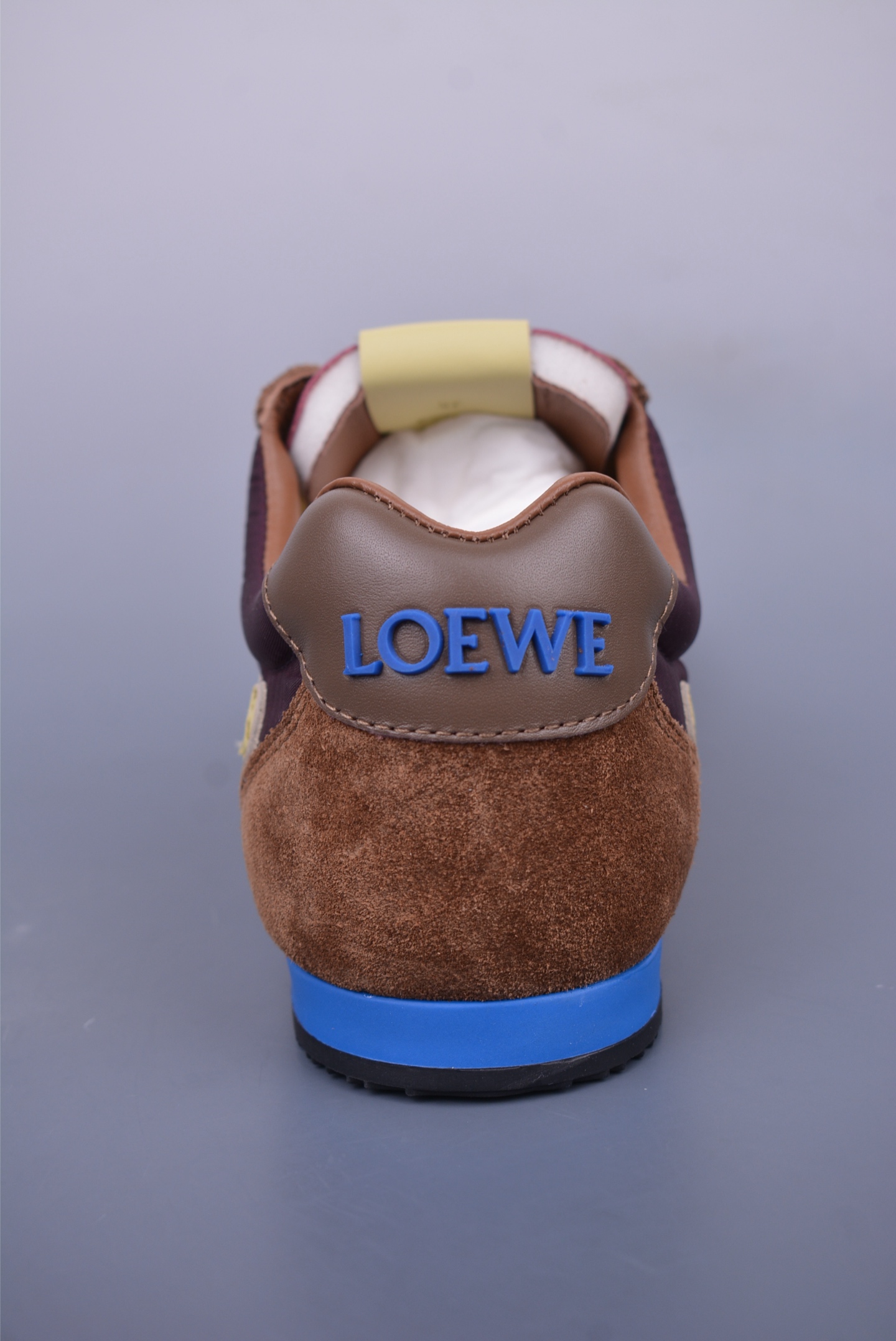 Loewe Ballet Runner 2.0 Sneakers Brown Blue Yellow MBR2282X01-4865