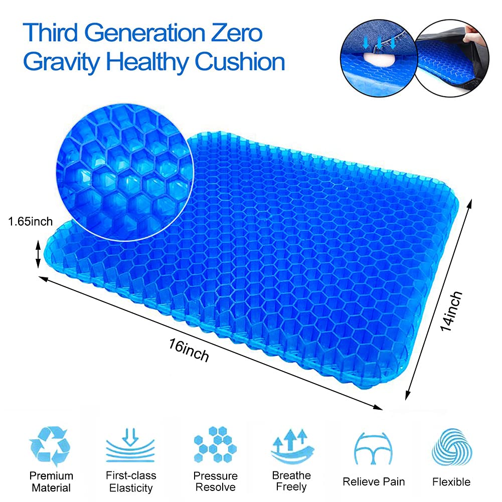 (🔥Last Day Promotion-SAVE 50% OFF)Gel Pressure Relief  Cooling Seat Cushion-BUY 2 GET 10% OFF & FREE SHIPPING!