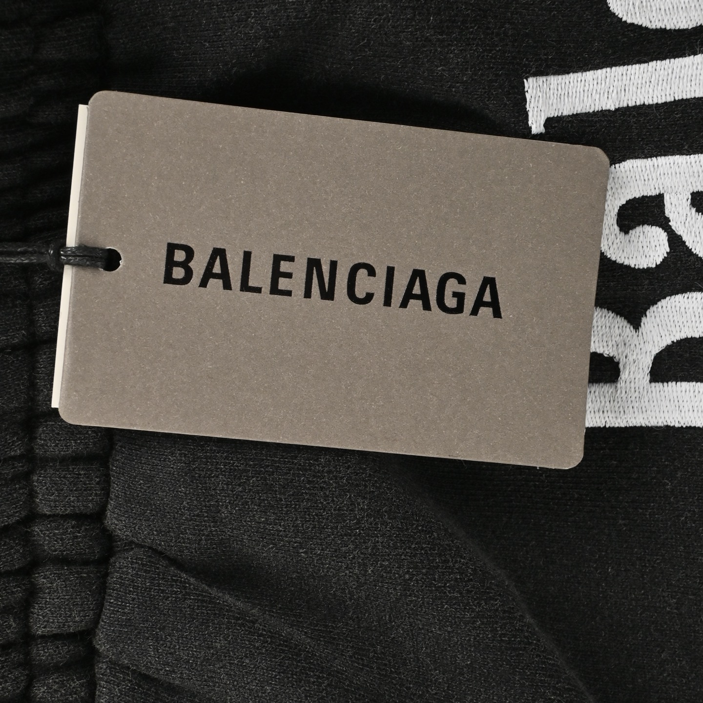 Balenciaga Coke Embroidered Terry Shorts