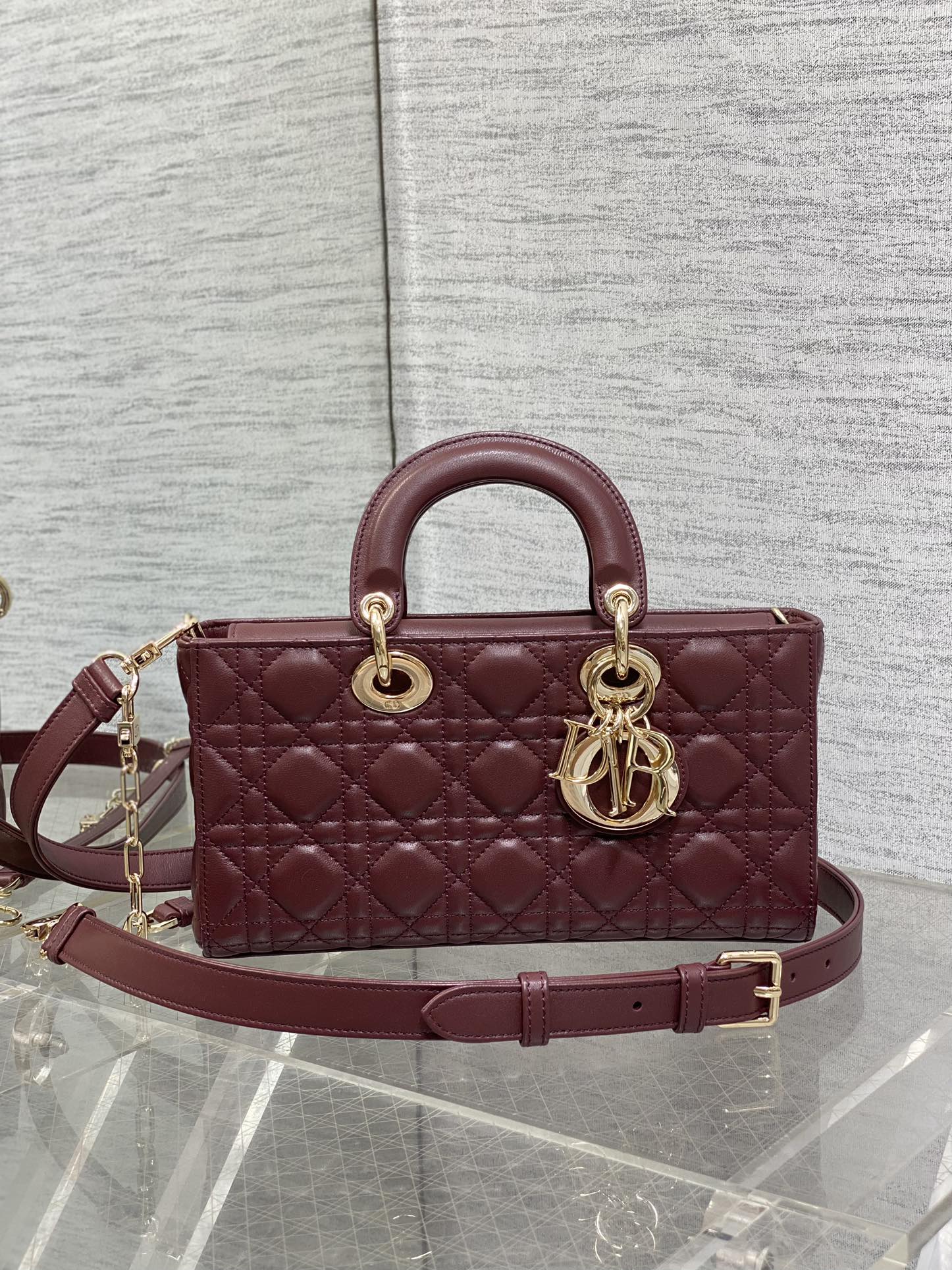 Dior D-joy horizontal board Princess Diana bag