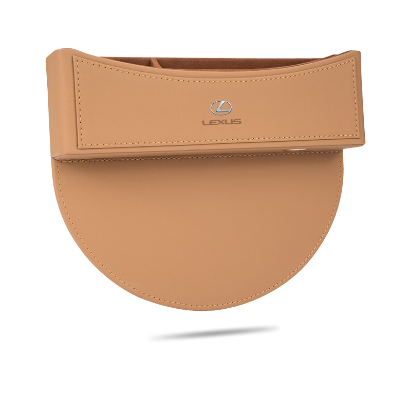 Custom Logo Premium Leather Car Seat Organizer