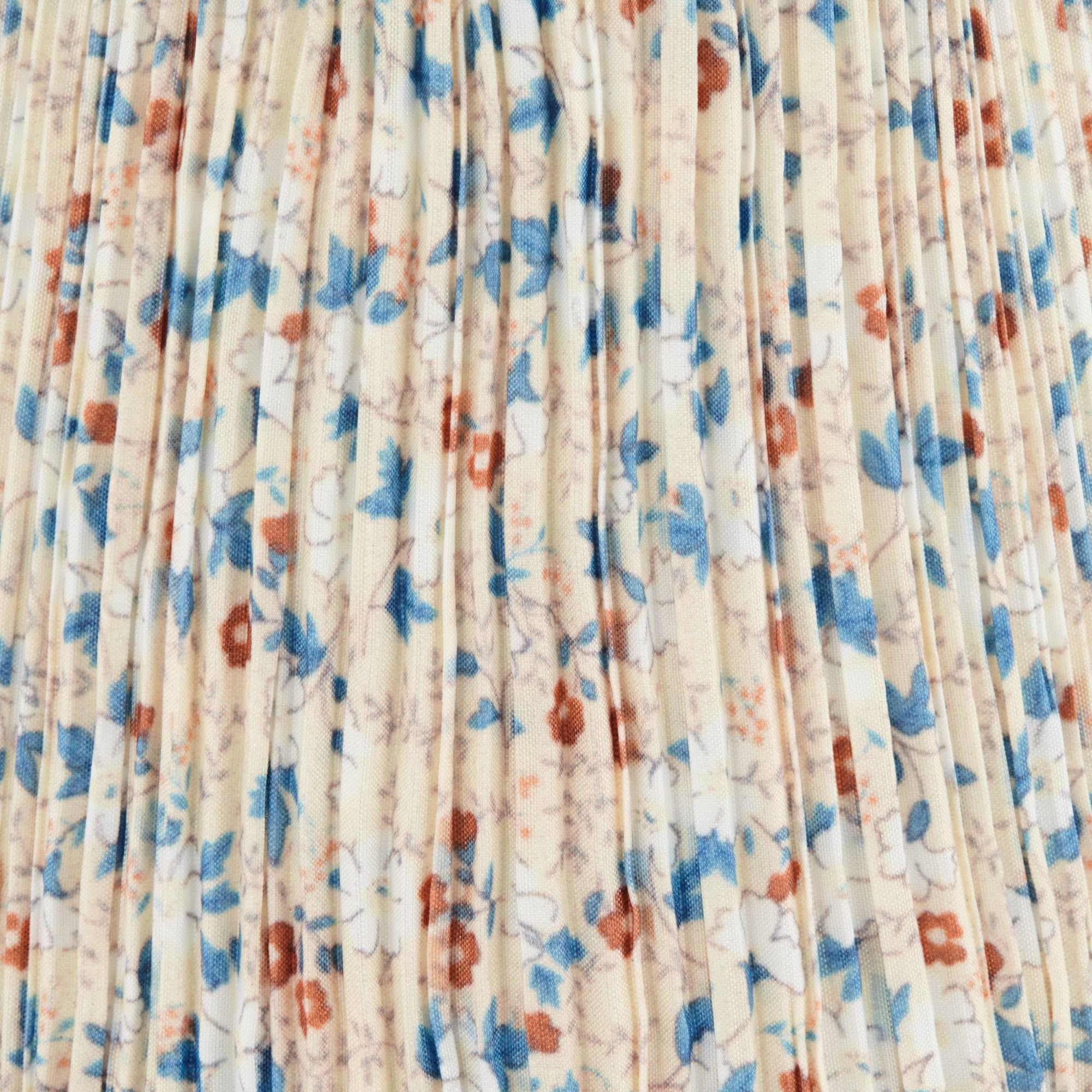 🌸 Vintage-Inspired Floral Pleated Lampshade – A Cozy Glow with Timeless Charm! 🌸