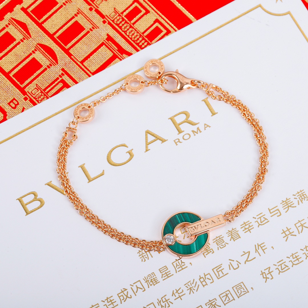Bulgari ring diamond bracelet