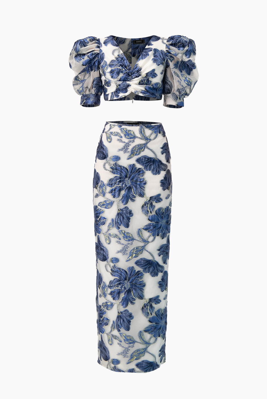 Vestido de dos piezas manga corta