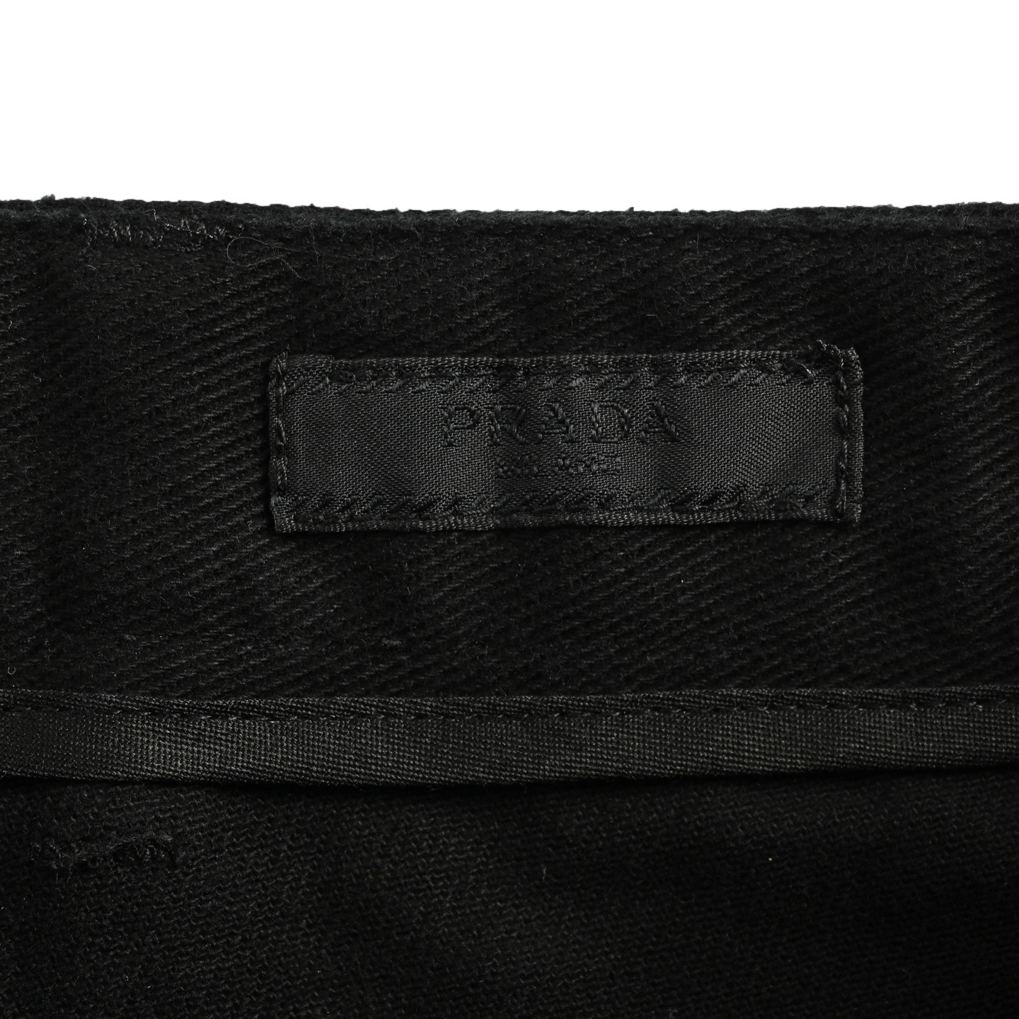 Prada 25ss pocket triangle logo cargo trousers