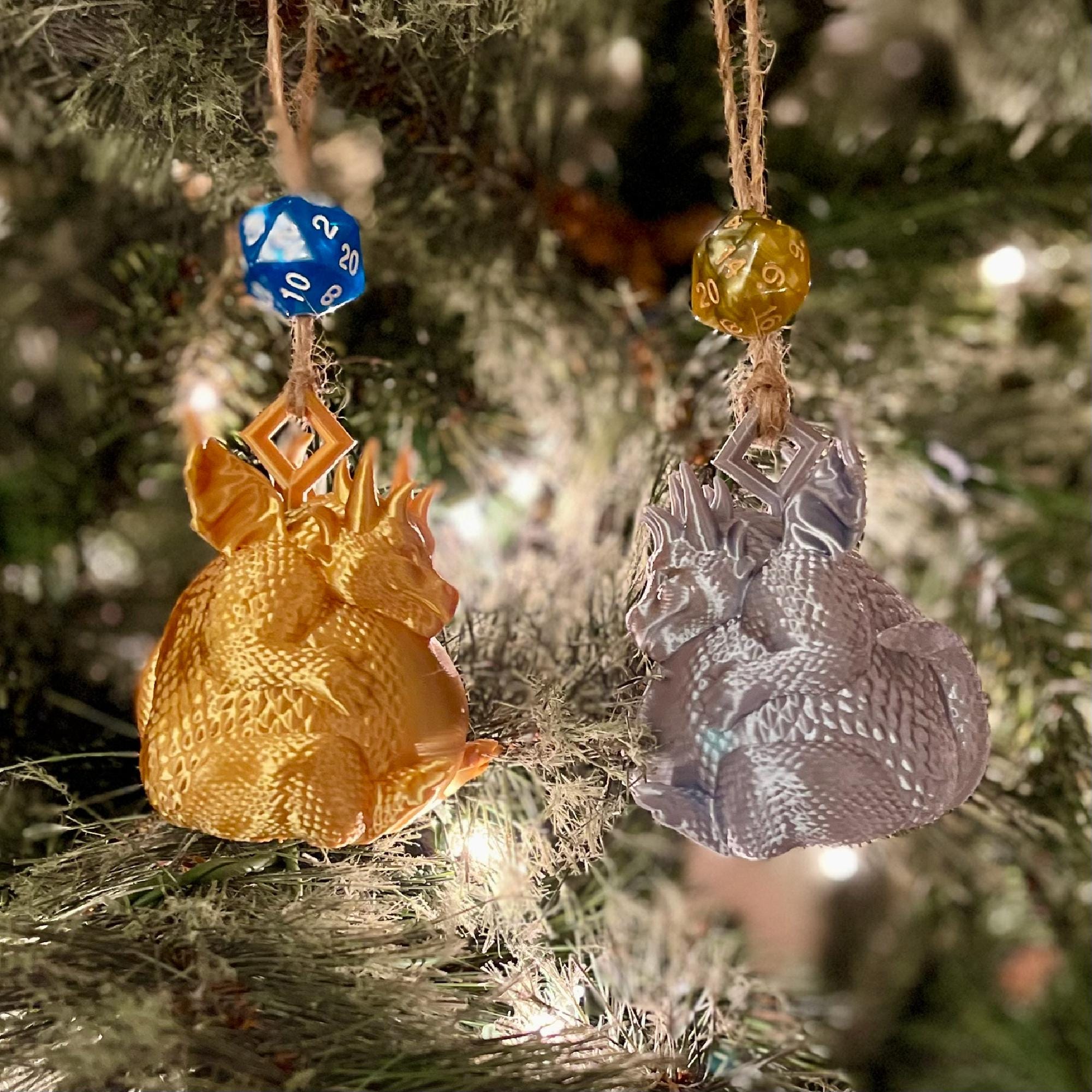 Chonky Fat Dragon Ornament
