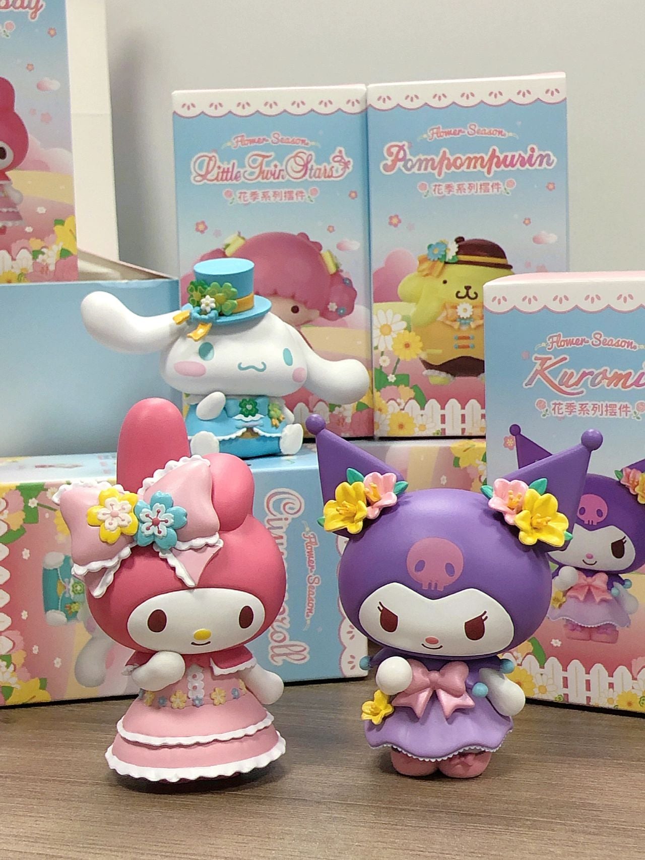 Sanrio Flower Season Figurines