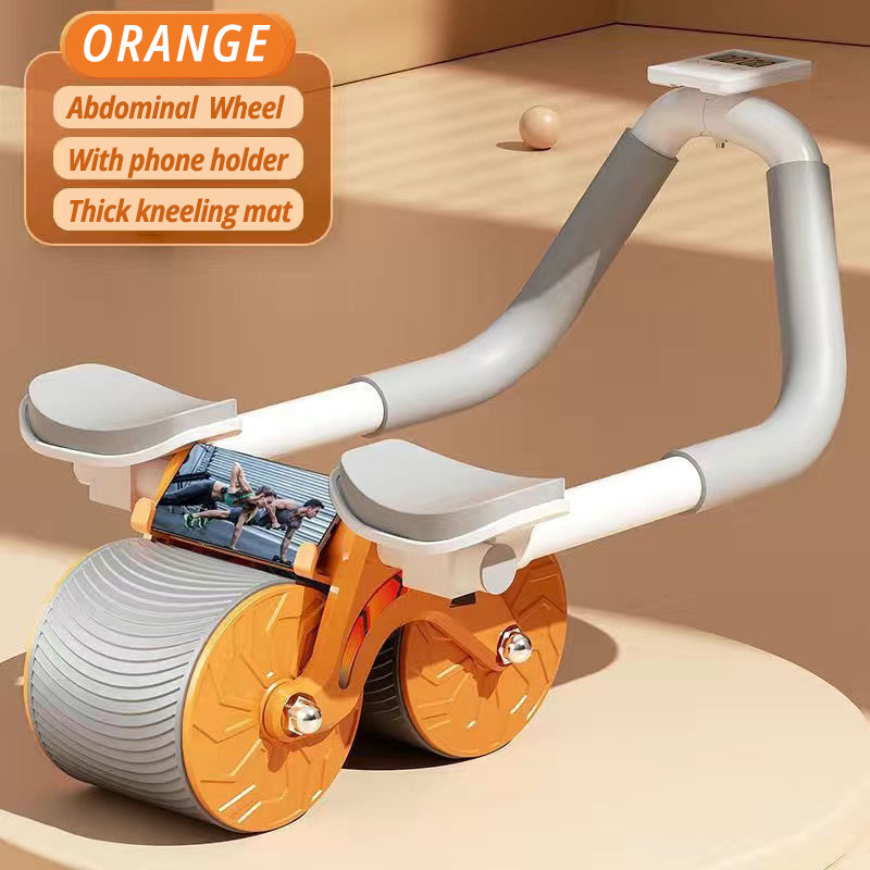 Hot Sale🔥Auto-rebound Ab Wheel with Elbow Support