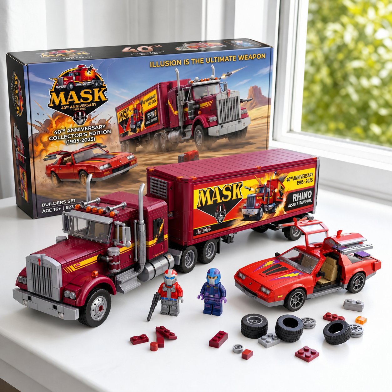 M.A.S.K. 40th Anniversary Collector’s Edition Building Set