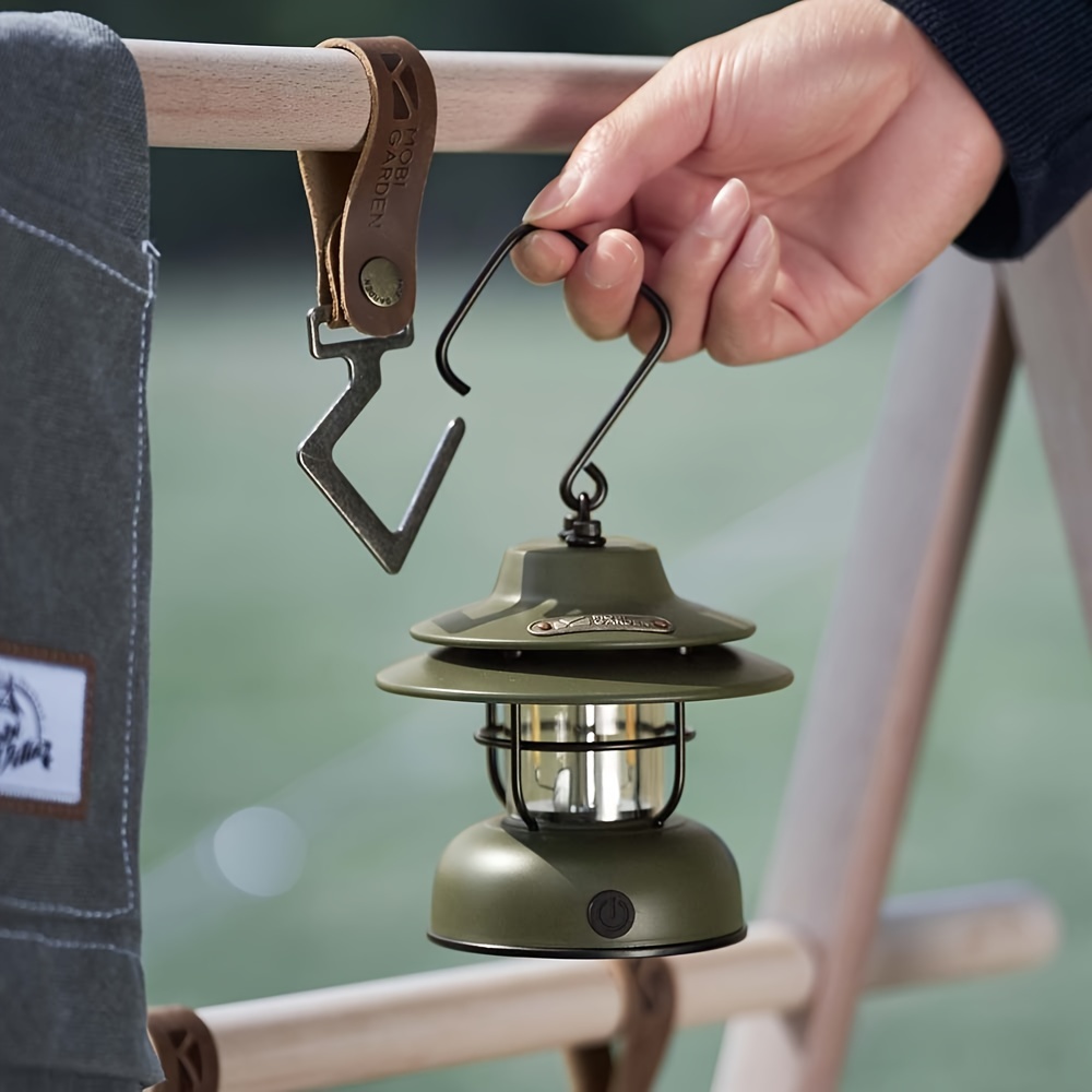 MOBI GARDEN Star Wishes Retro Camp Lights, Outdoor Lamp