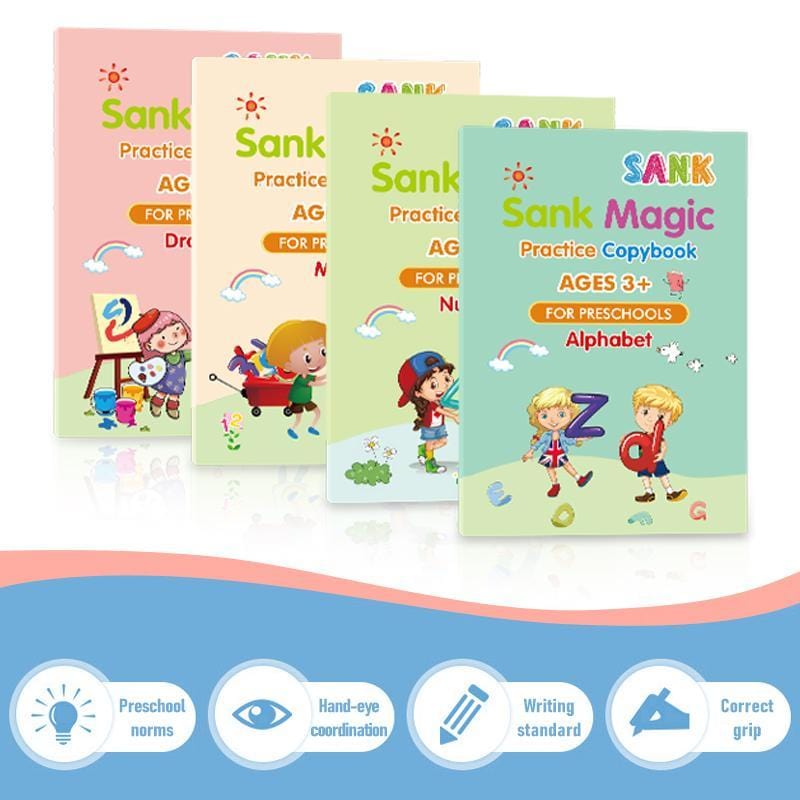 (🔥Last Day Promotion-SAVE 50% OFF)Children's Magic Practice Copybook-BUY 2 GET 10% OFF & FREE SHIPPING
