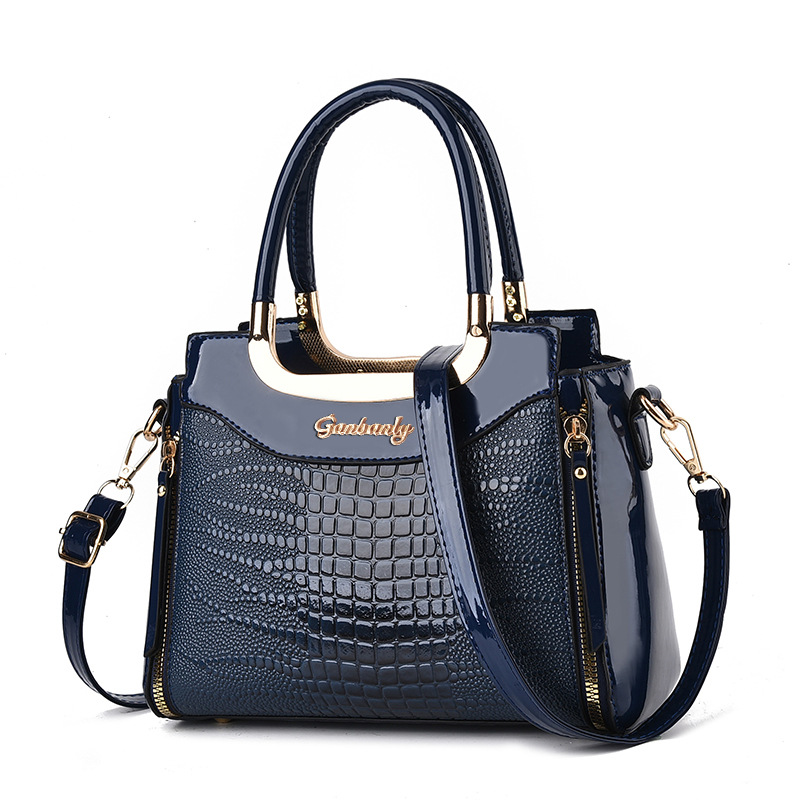 👜👜Women's crocodile print crossbody handbag