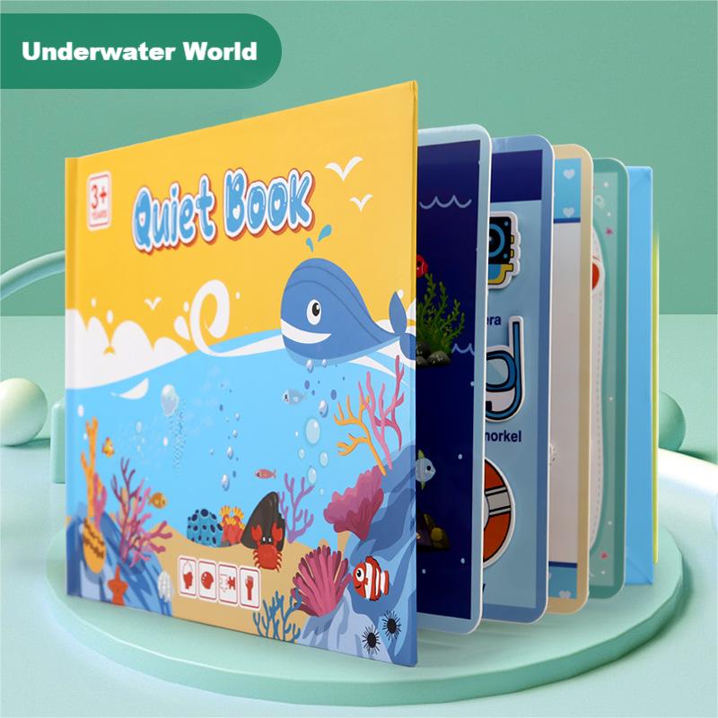 (🔥Early Christmas Sale- SAVE 48% OFF) 2022 New Montessori Interactive Felt Quiet Book-BUY 3 SETS FREE SHIPPING
