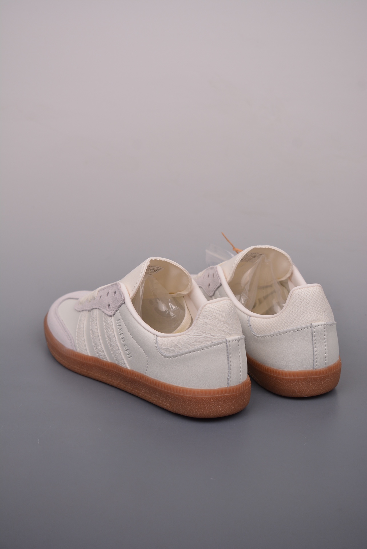 NAKED x Adidas Originals Samba OG White Silver Metallic JI3993