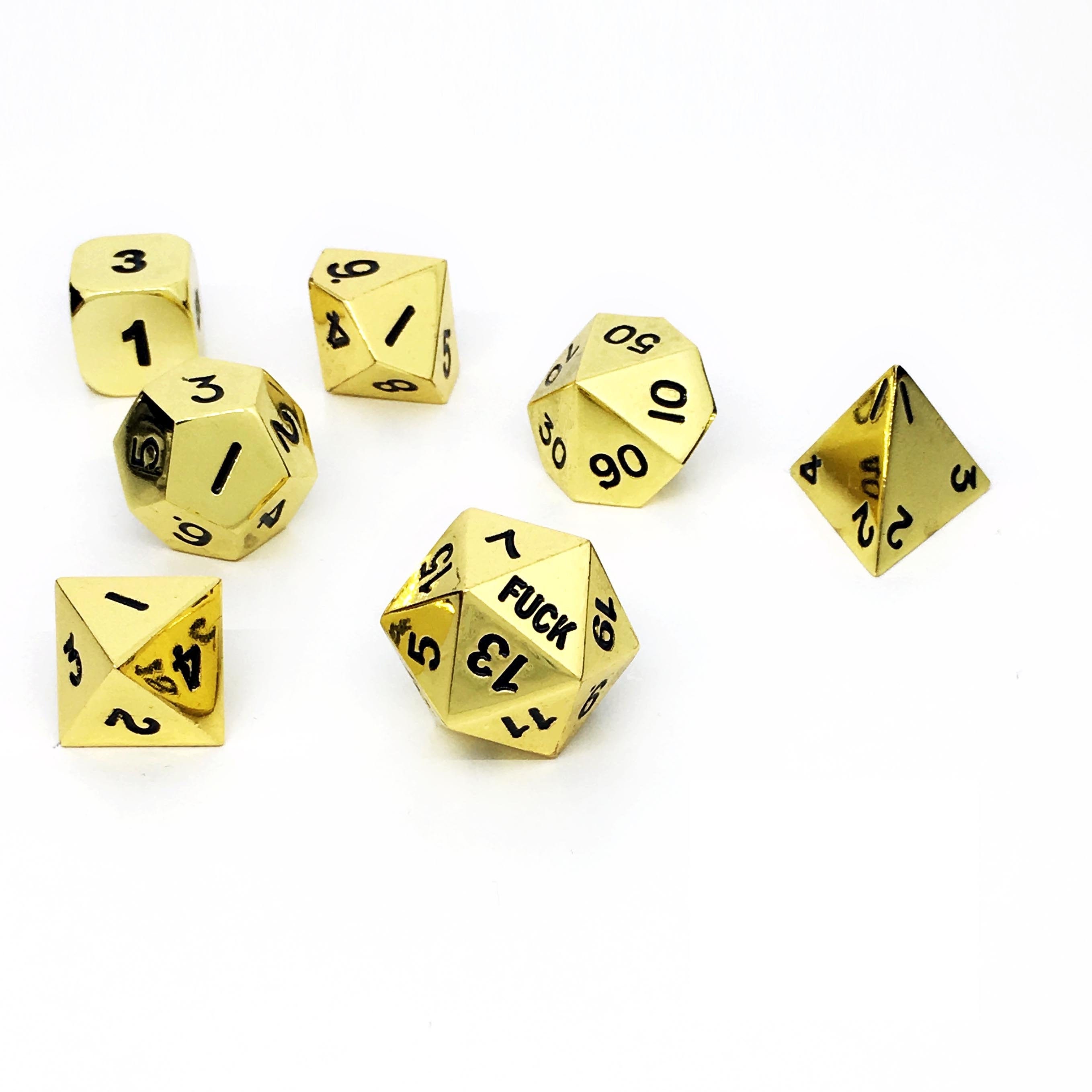 F-Bomb D20 Dice | For the player who loves to talk dirty
