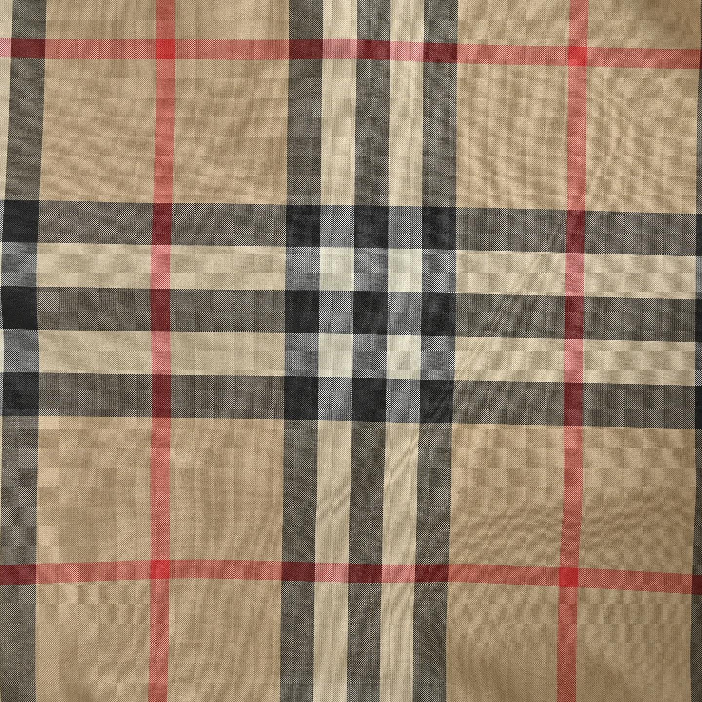 Burberry 25ss check reversible shorts