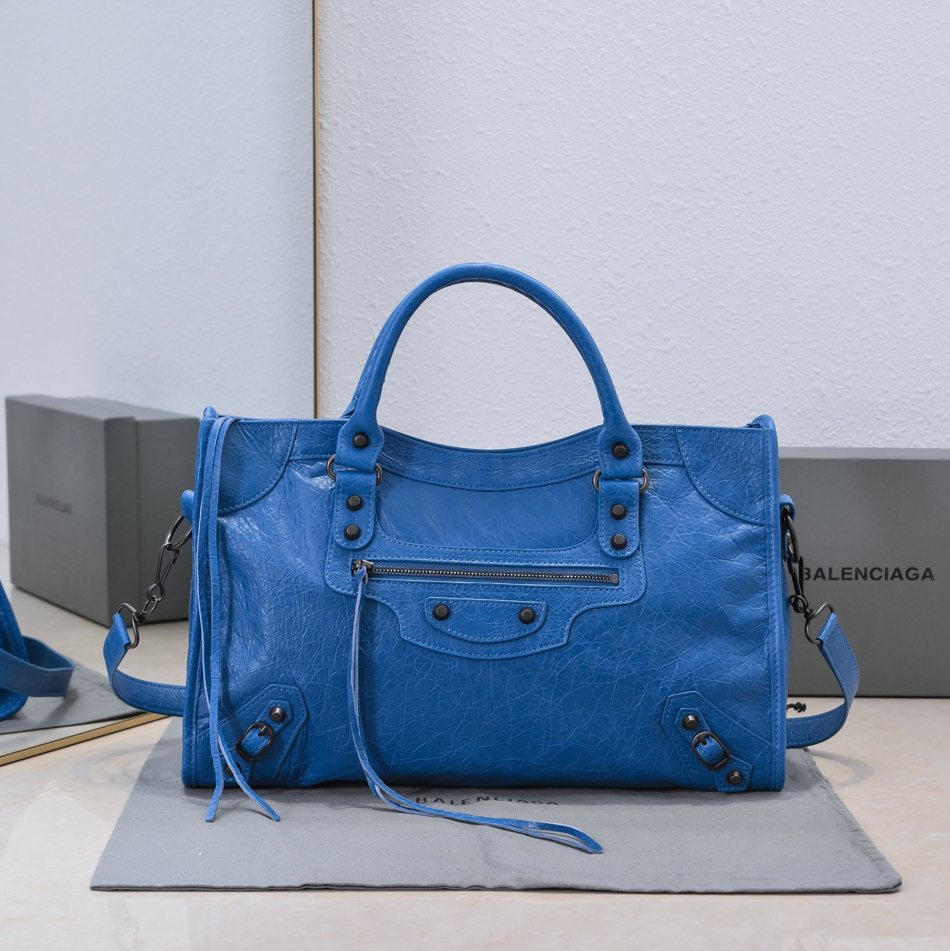 Balenciaga NEO CAGOLE Motorcycle Bag