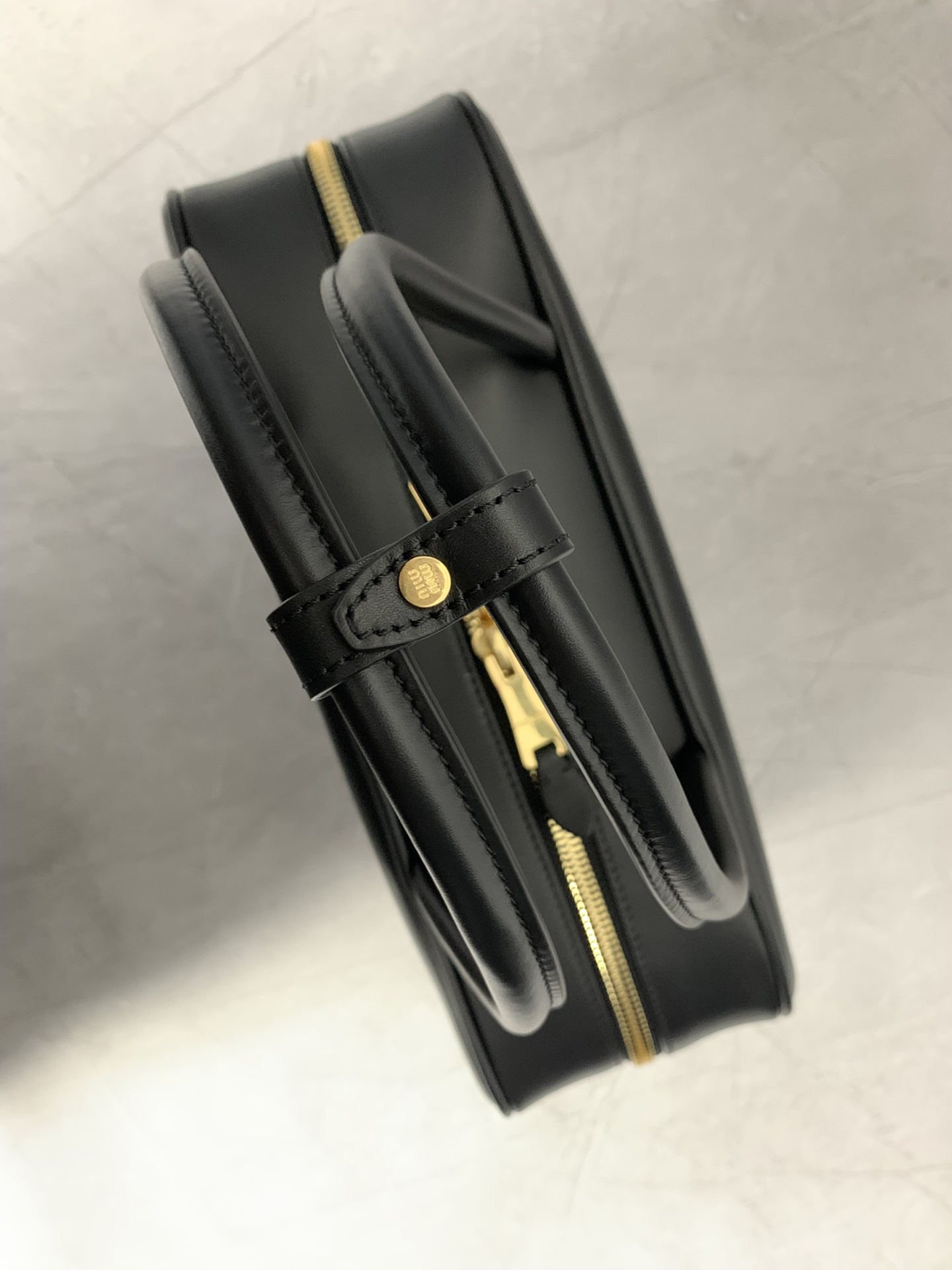 Miu Miu Brown Leather Briefcase 5BB117