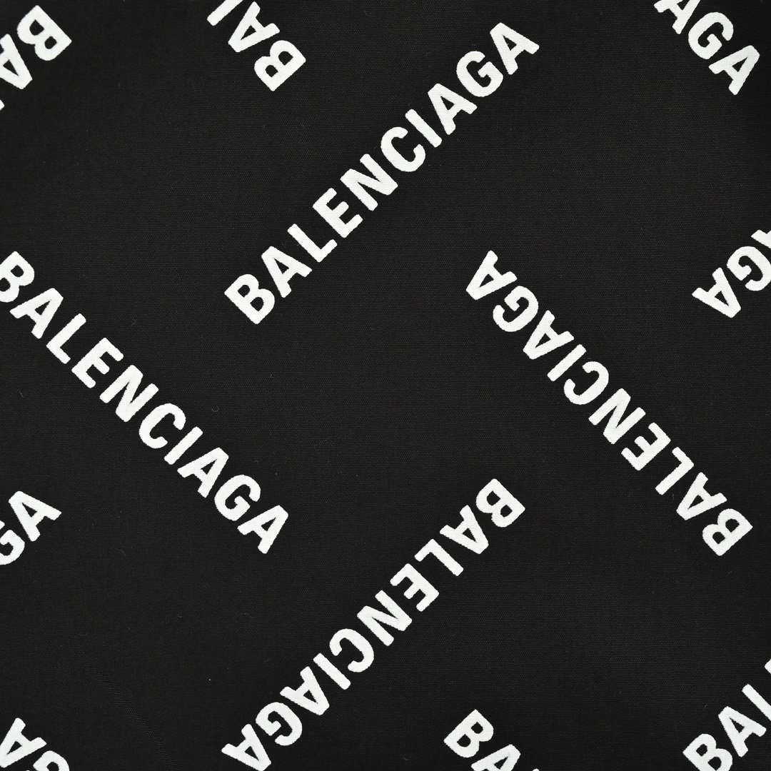 Balenciaga 24ss all-over lettering shirt
