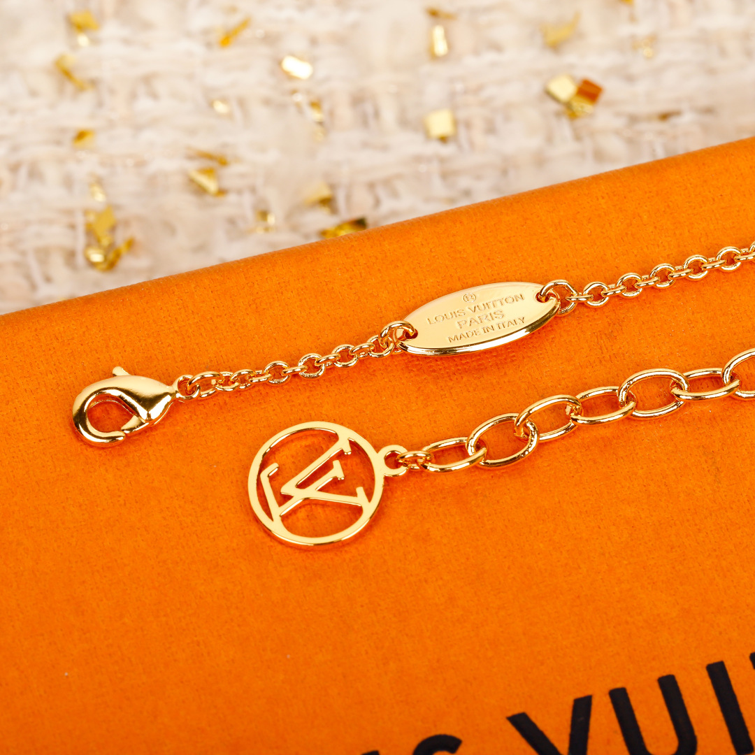 Louis Vuitton logo bracelet