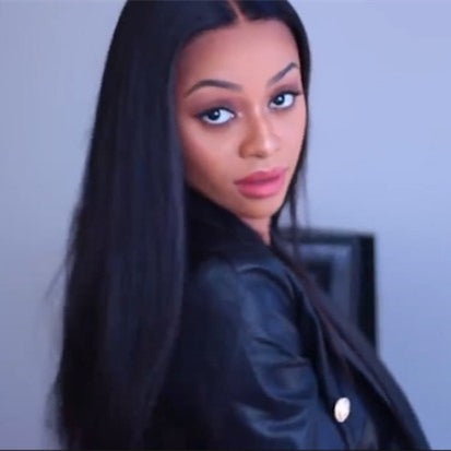 New Natural  Texture and softness Straight Wig
