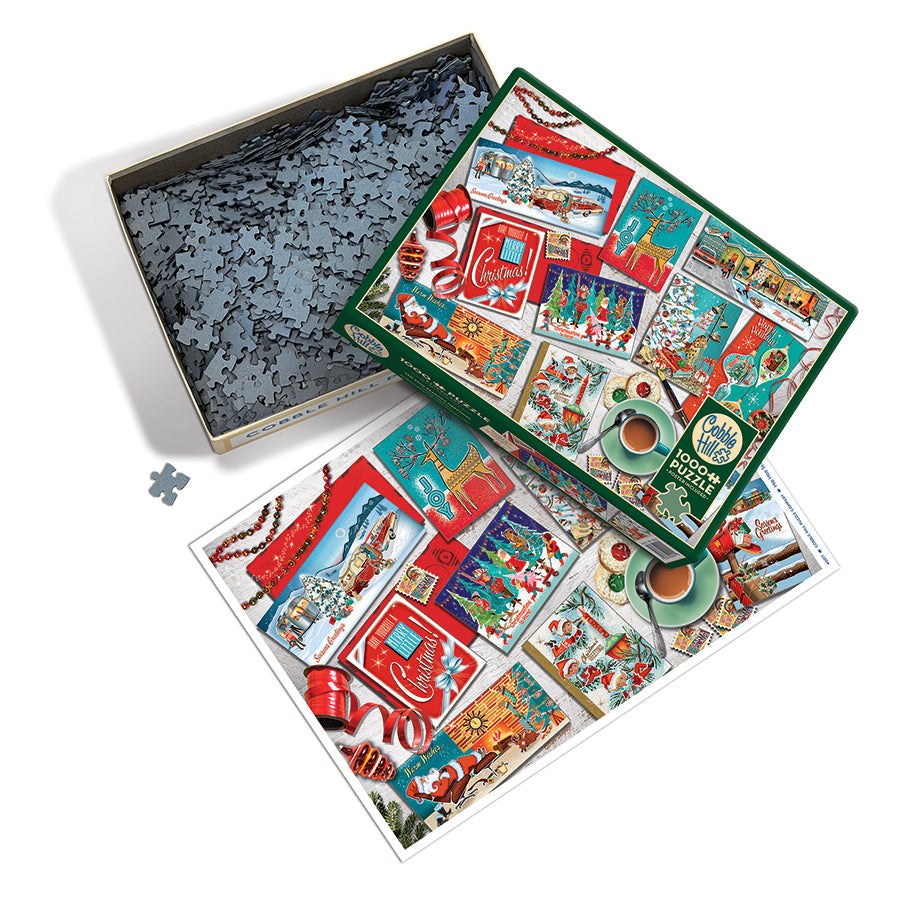 Mid Mod Season's Greetings | 1000 Piece