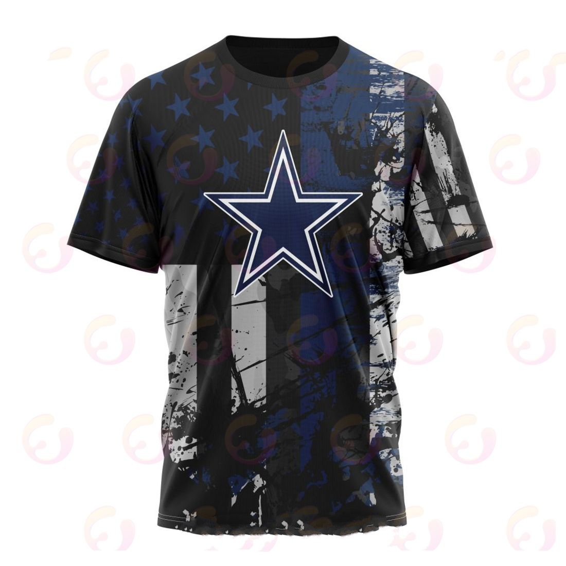 DALLAS COWBOYS 3D HOODIE JERSEY FOR AMERICA
