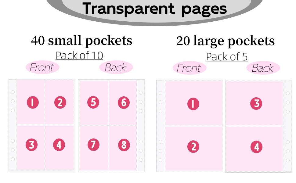 Transparent Jewelry Storage Book With 60 Portable Anti Tarnish Jewelry Bags